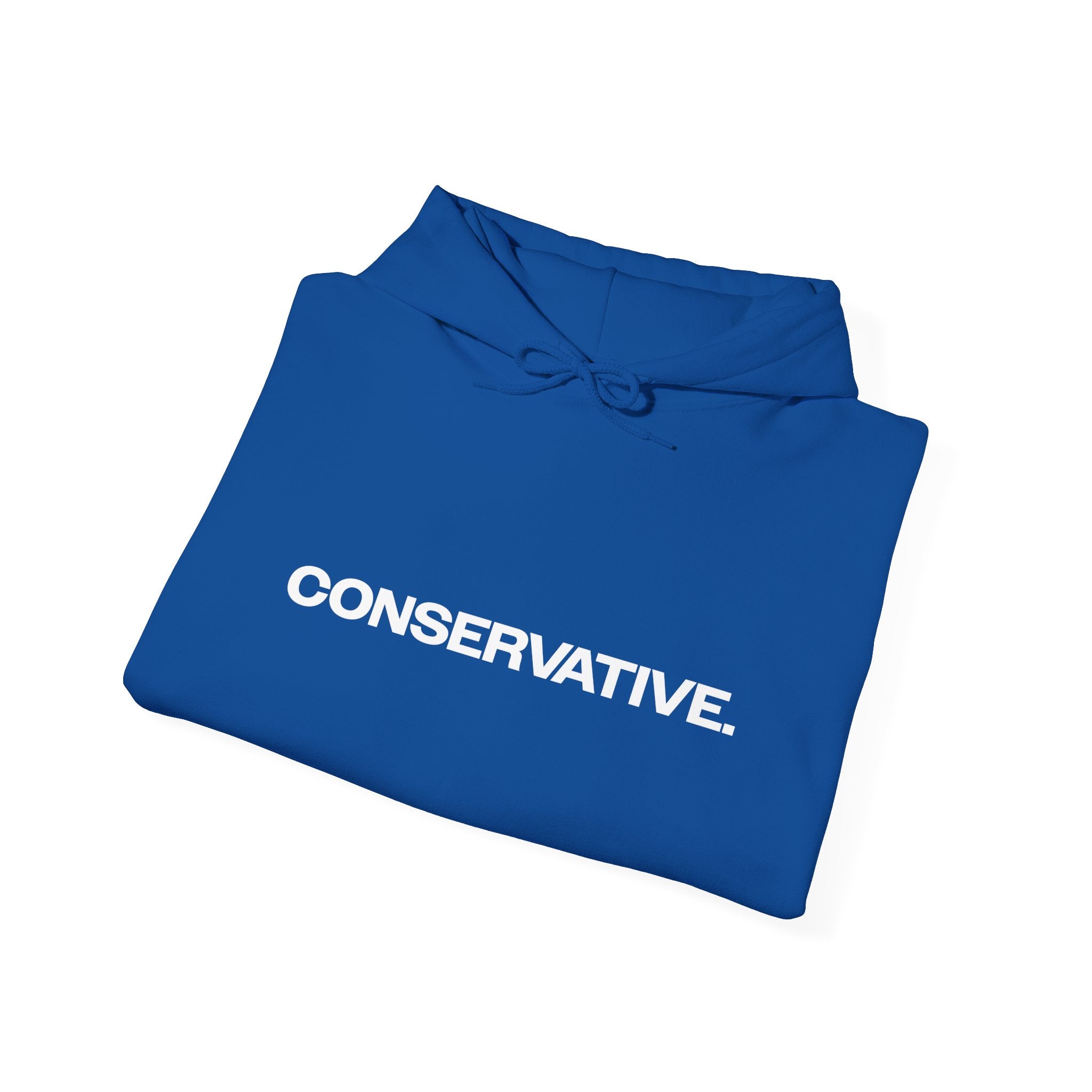 Conservative Message Hooded Sweatshirt - Patriotic Statement Comfort Wear