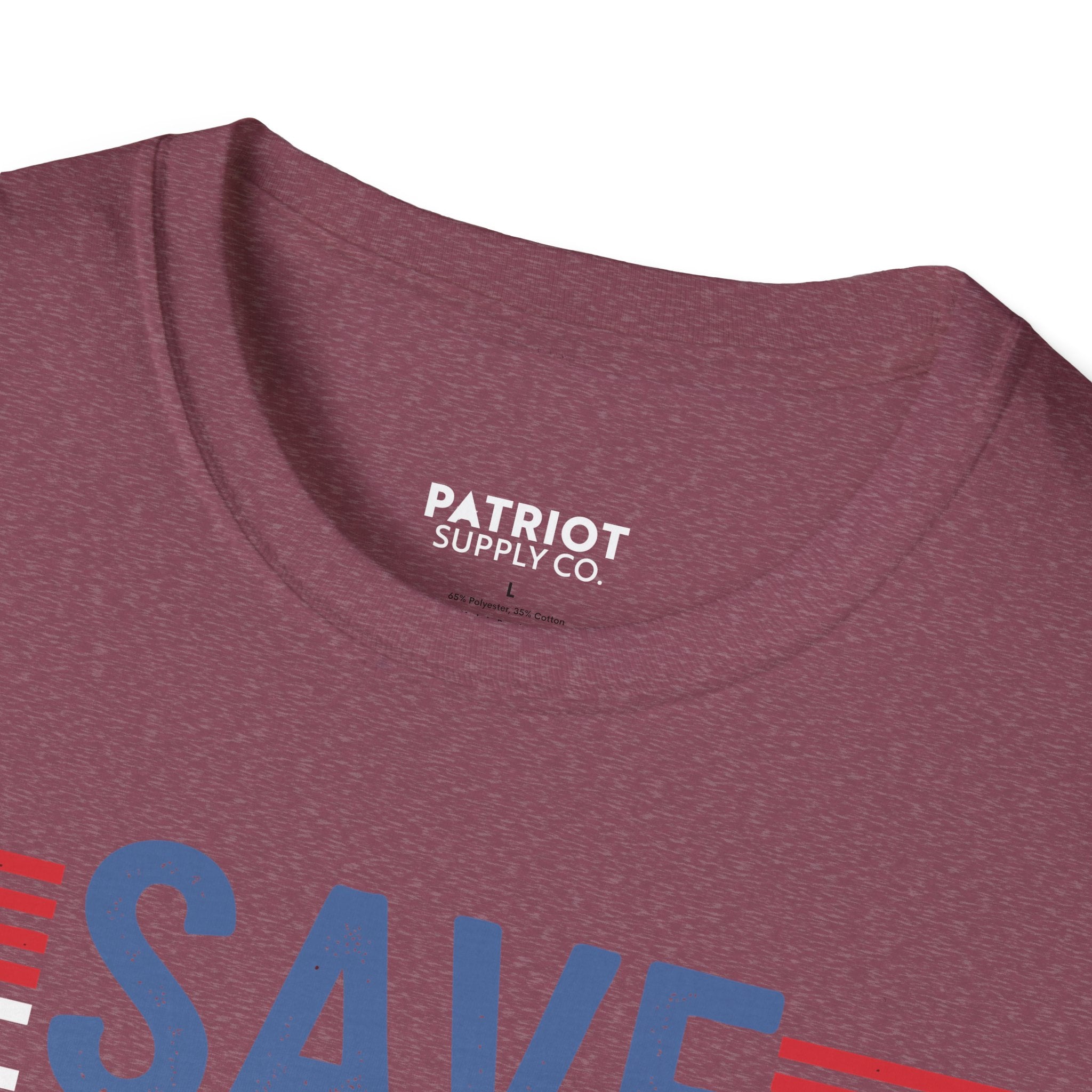 Save America Vote Conservative - Patriotic Election Statement T-Shirt