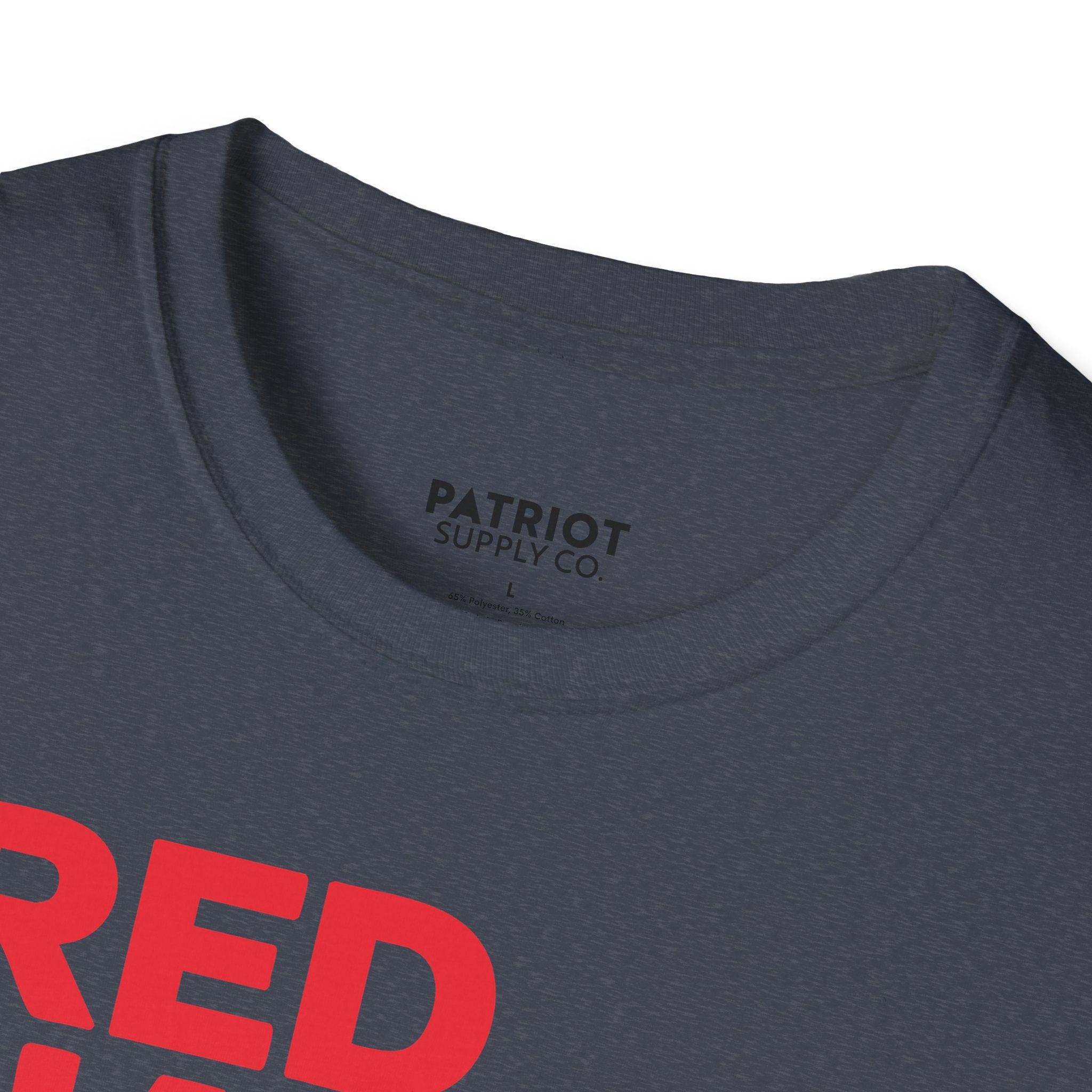 Red Hats > Blue States - Conservative State Pride Statement T-Shirt