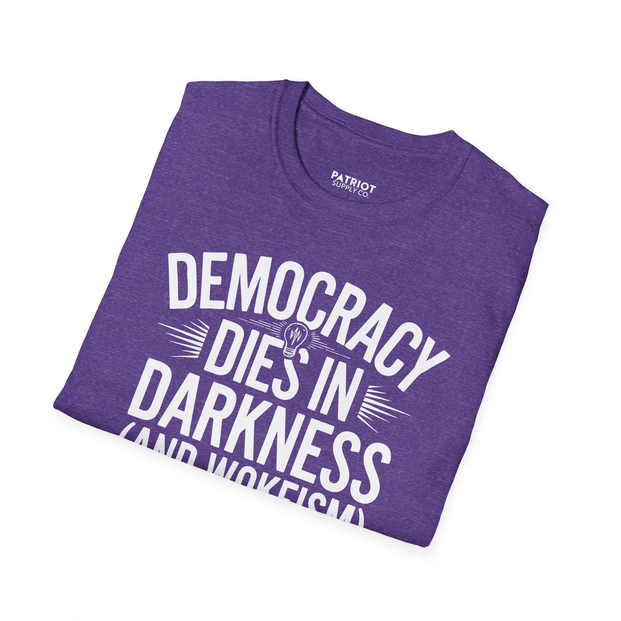 Democracy Dies In Darkness - Conservative Truth and Transparency T-Shirt
