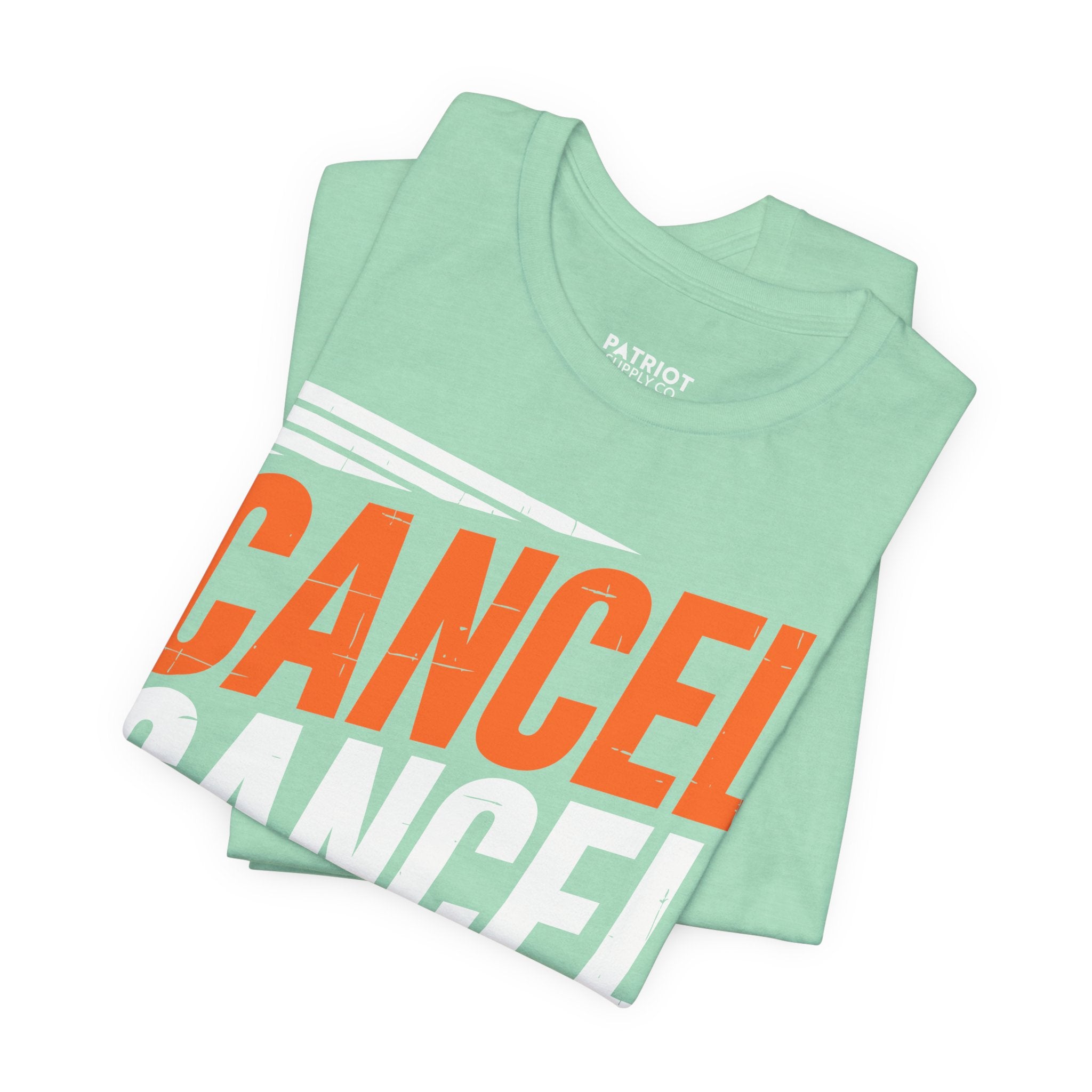 Cancel Culture Statement T-Shirt - Anti-Cancel Culture Conservative Tee | Free Speech Defense Apparel