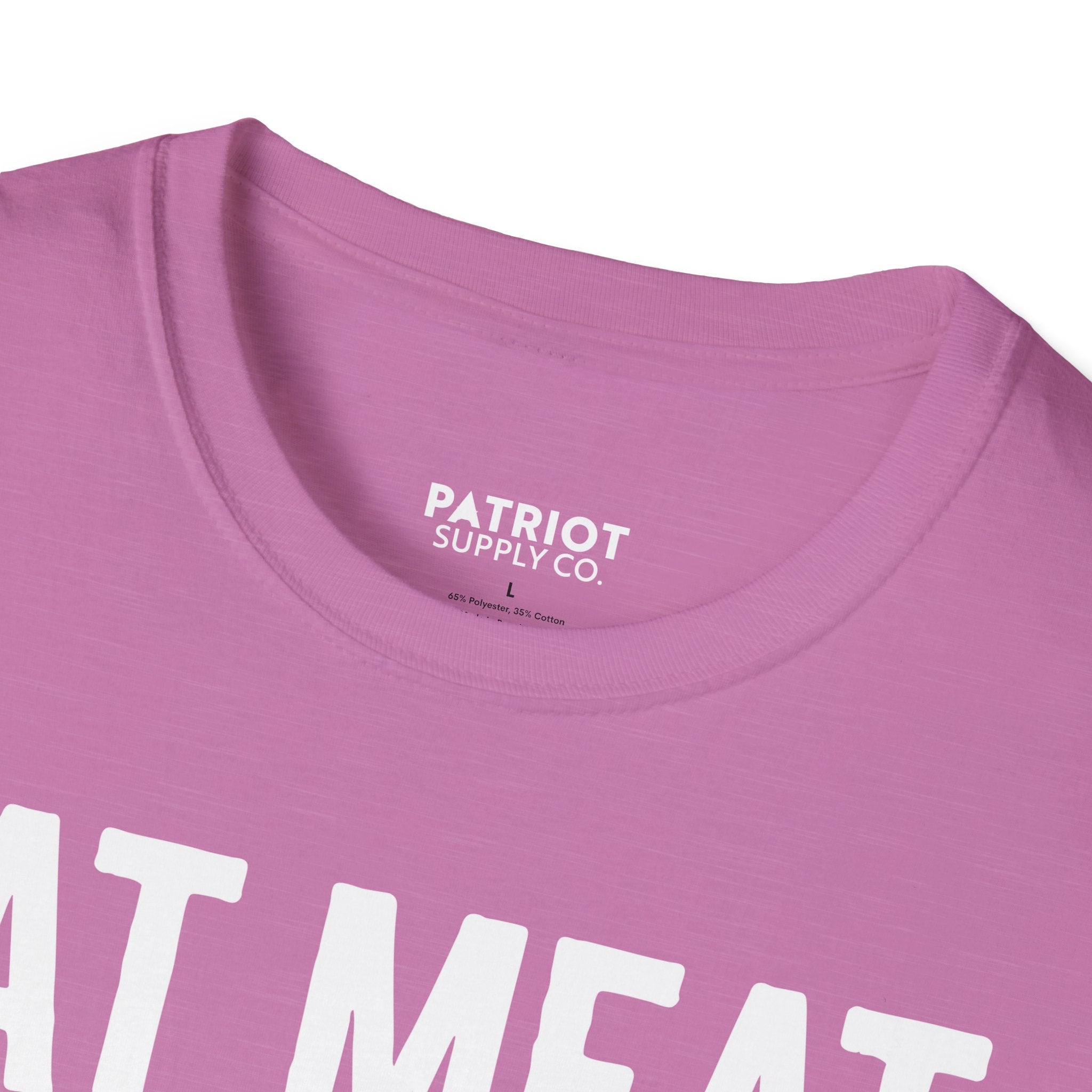 Eat Meat, Burn Coal, Stay Free - Conservative Freedom Statement T-Shirt