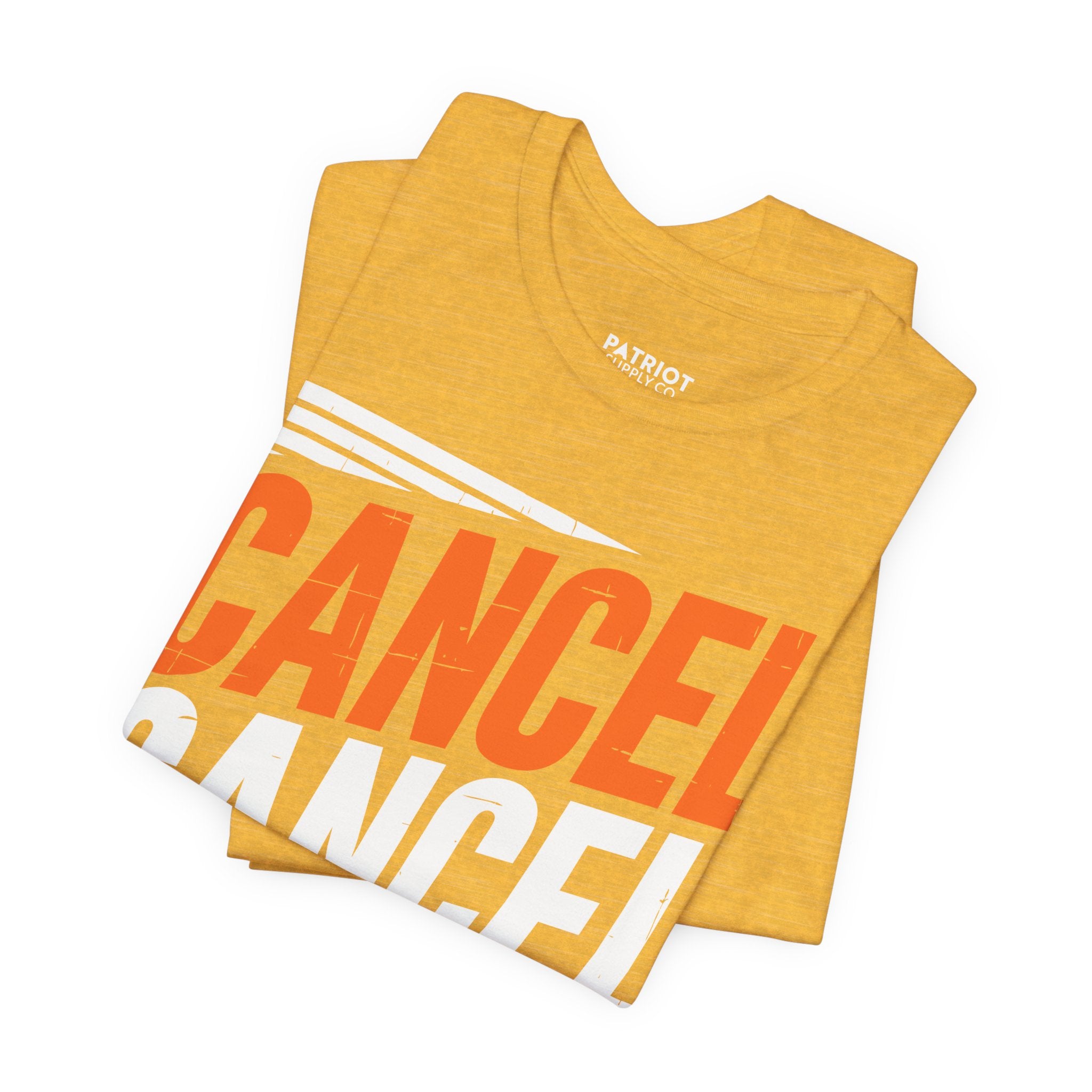 Cancel Culture Statement T-Shirt - Anti-Cancel Culture Conservative Tee | Free Speech Defense Apparel