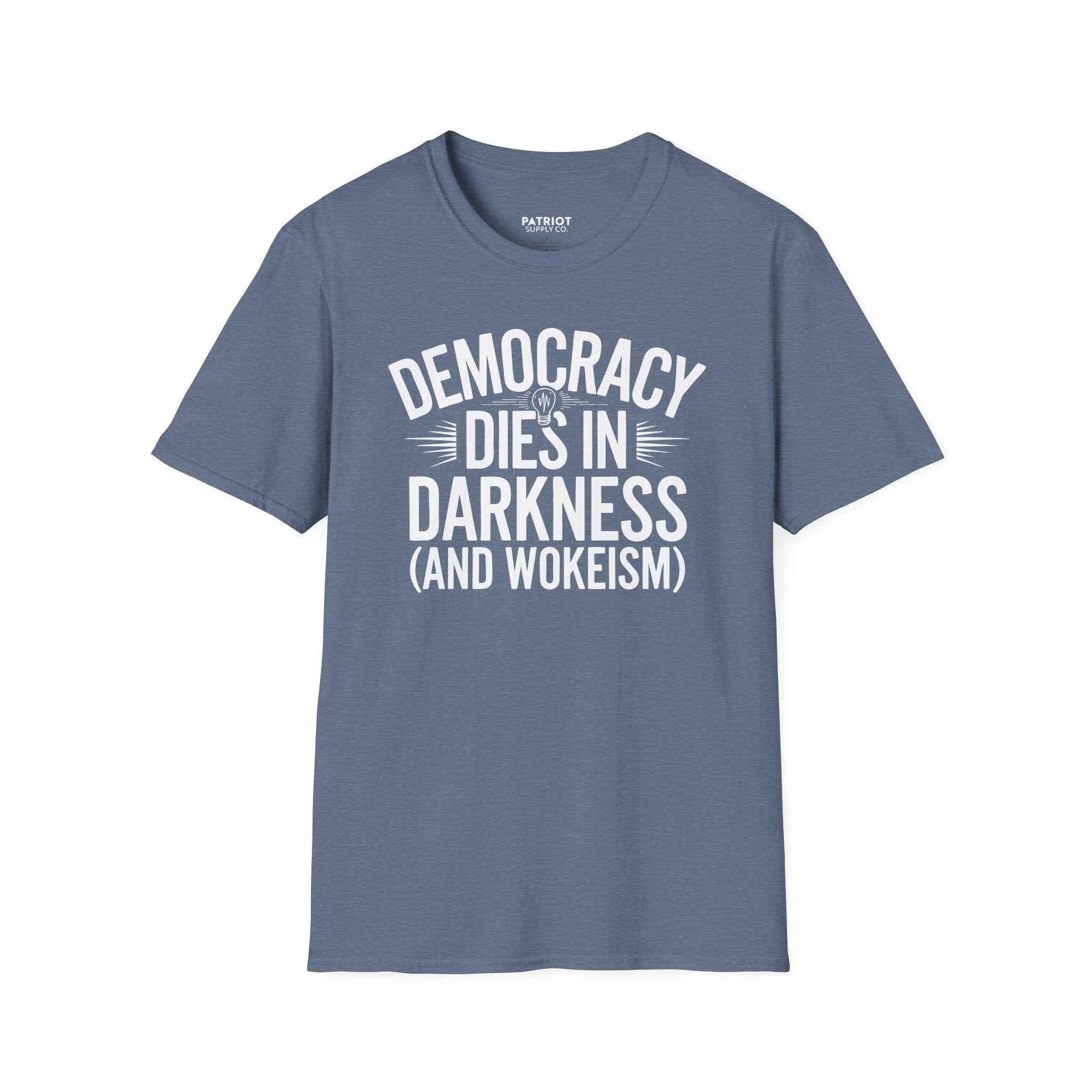 Democracy Dies In Darkness - Conservative Truth and Transparency T-Shirt