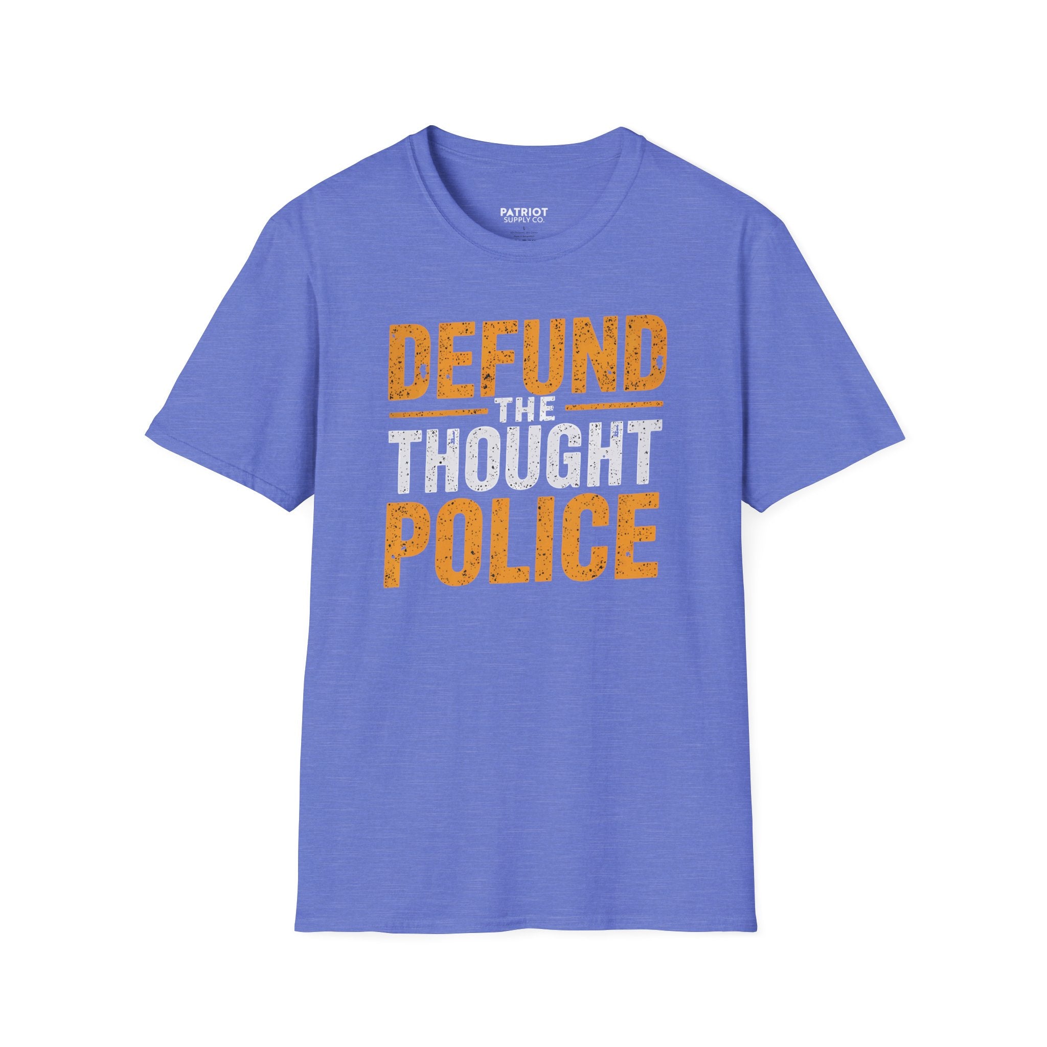Defund the Thought Police - Conservative Free Speech Statement T-Shirt
