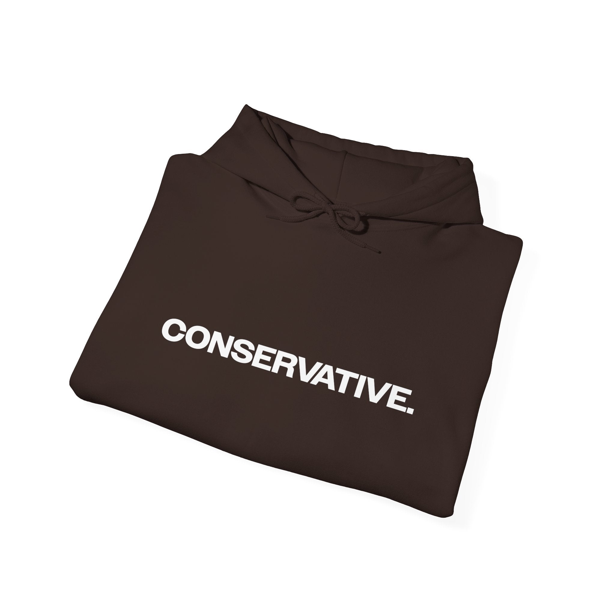 Conservative Message Hooded Sweatshirt - Patriotic Statement Comfort Wear