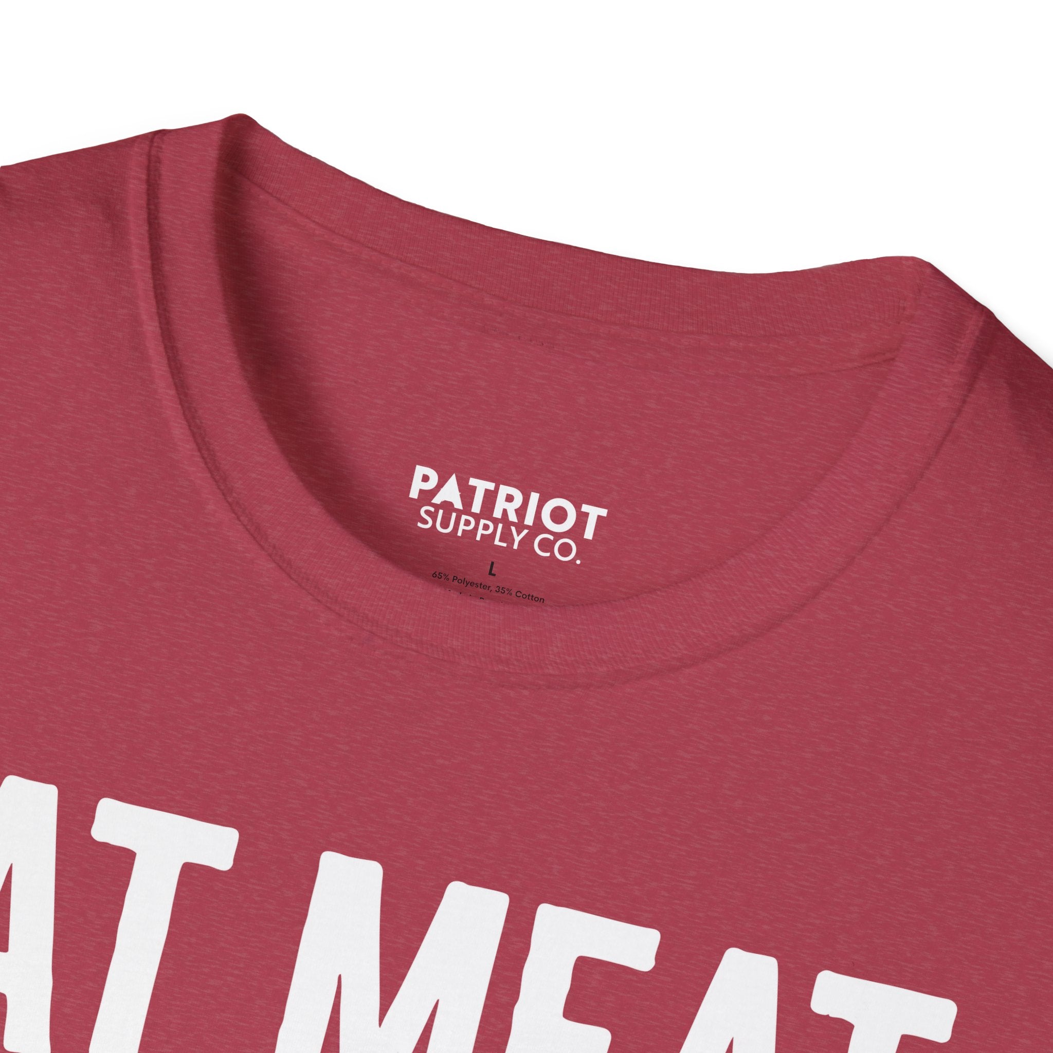 Eat Meat, Burn Coal, Stay Free - Conservative Freedom Statement T-Shirt