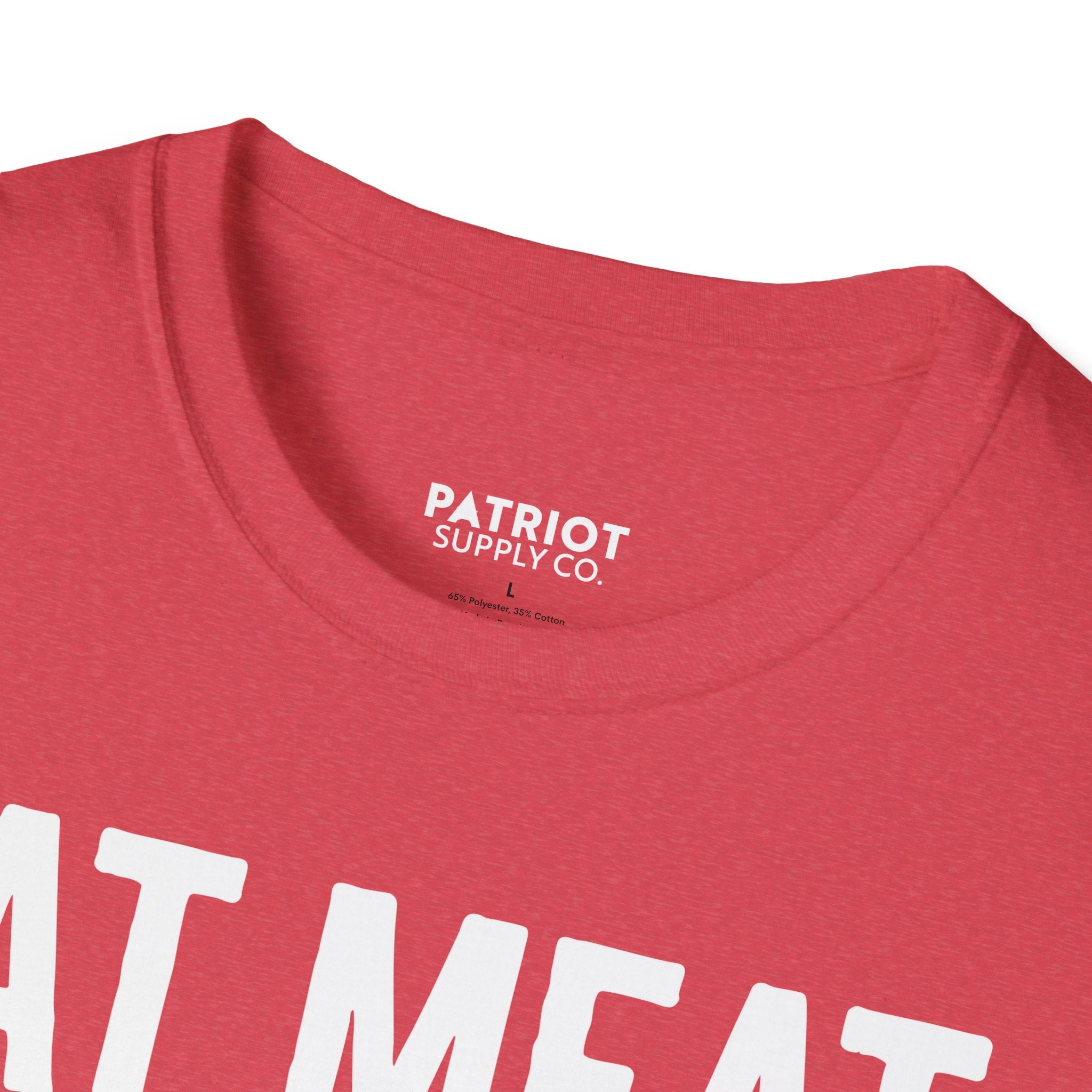 Eat Meat, Burn Coal, Stay Free - Conservative Freedom Statement T-Shirt