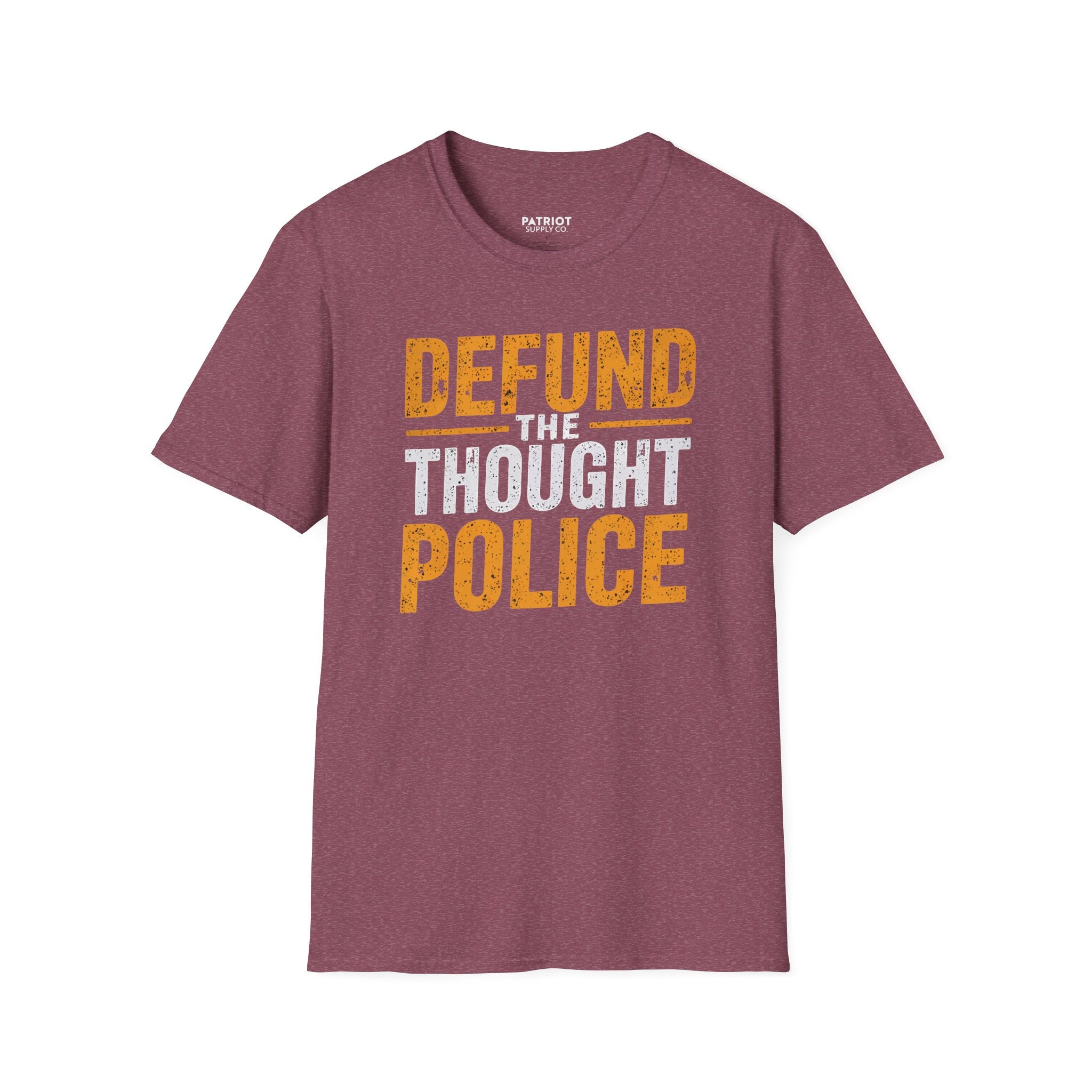 Defund the Thought Police - Conservative Free Speech Statement T-Shirt