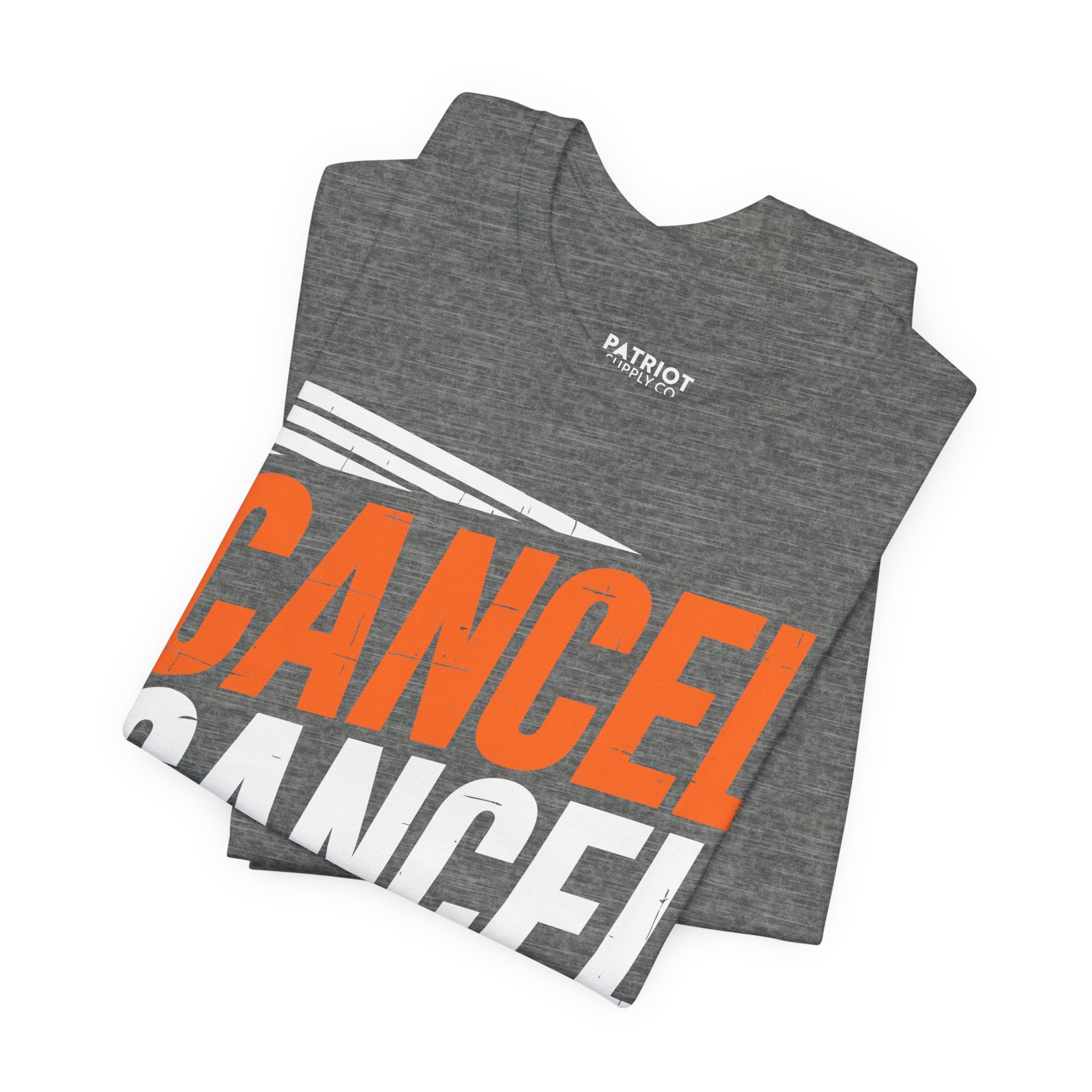 Cancel Culture Statement T-Shirt - Anti-Cancel Culture Conservative Tee | Free Speech Defense Apparel