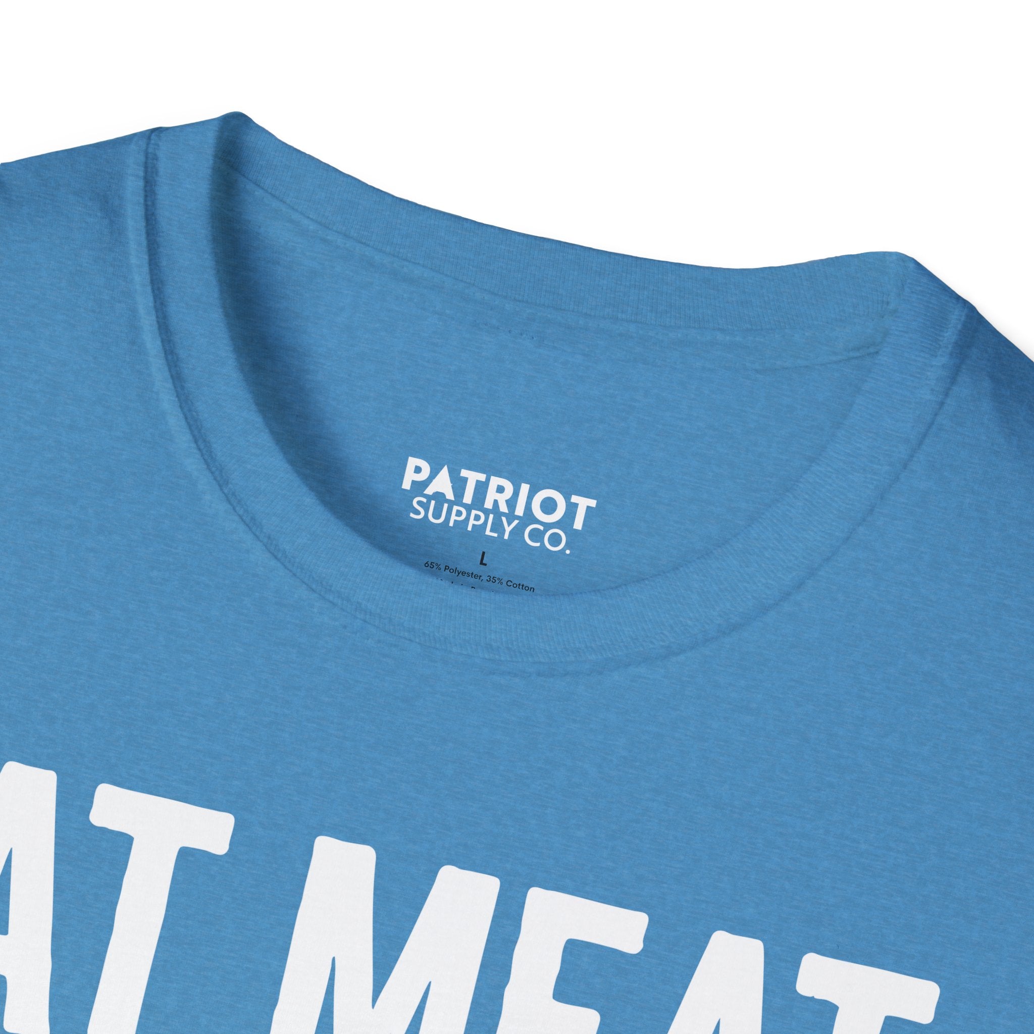 Eat Meat, Burn Coal, Stay Free - Conservative Freedom Statement T-Shirt