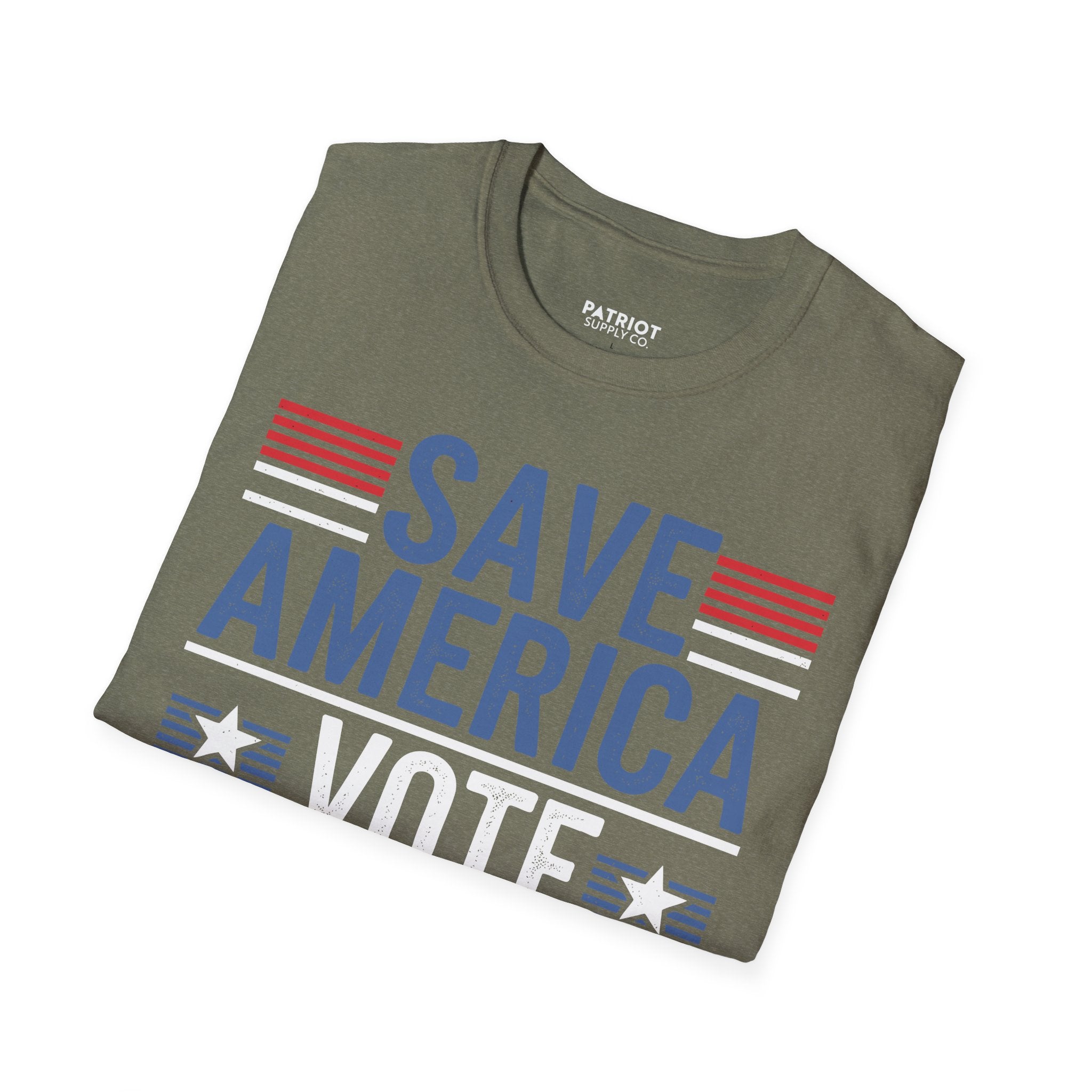 Save America Vote Conservative - Patriotic Election Statement T-Shirt