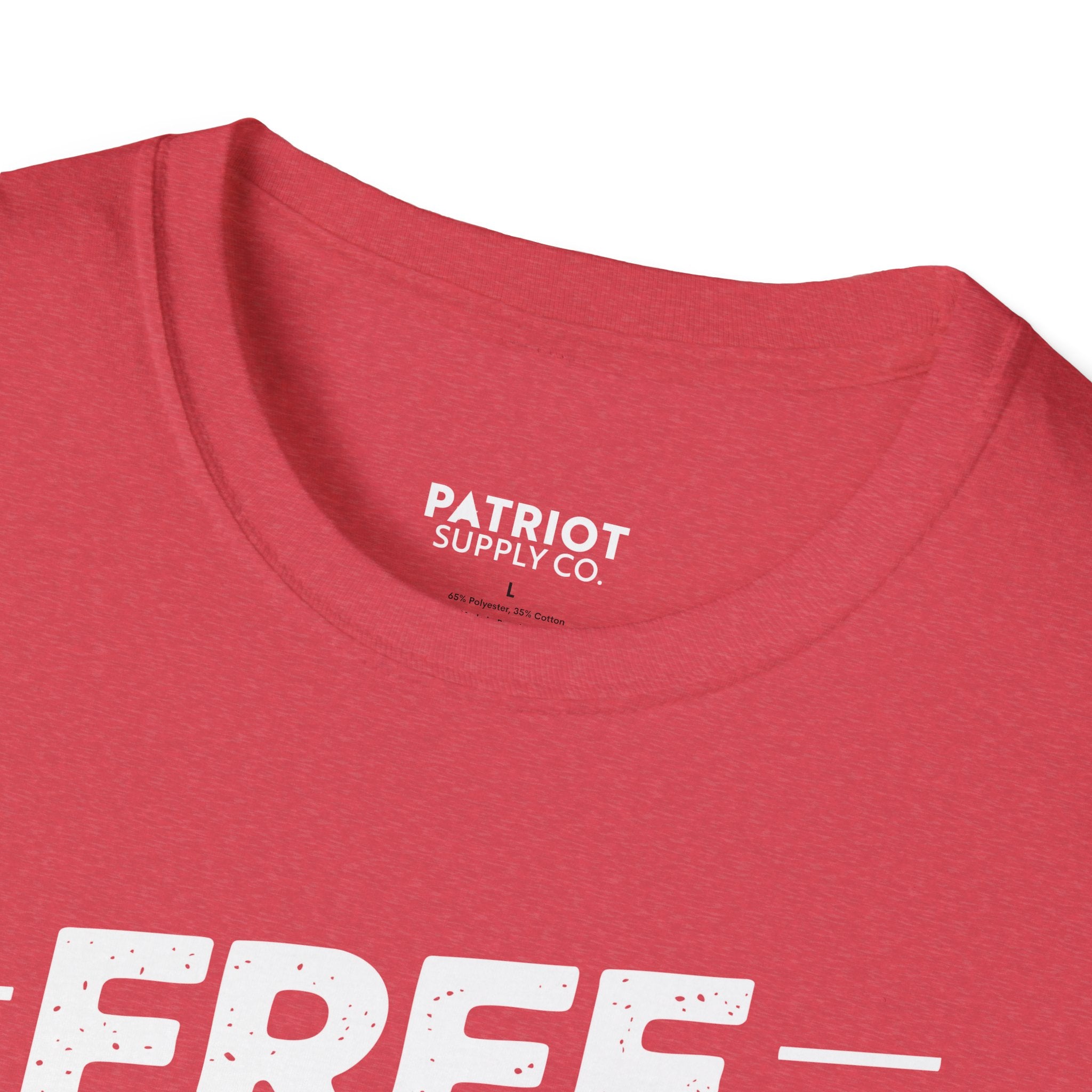 Free Speech Over Safe Spaces - Conservative First Amendment Statement T-Shirt