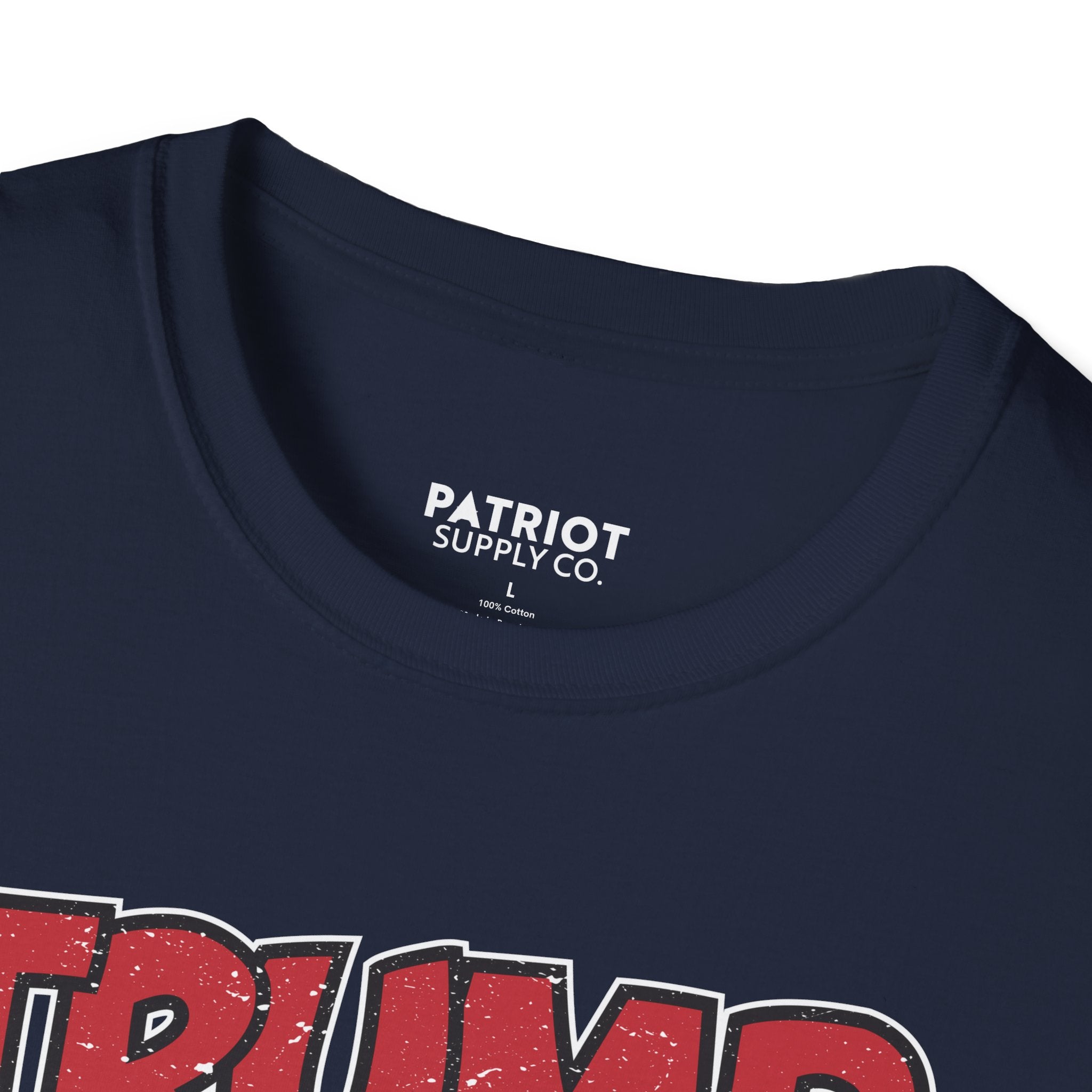 Trump Patriot Man - Conservative American Hero Statement T-Shirt