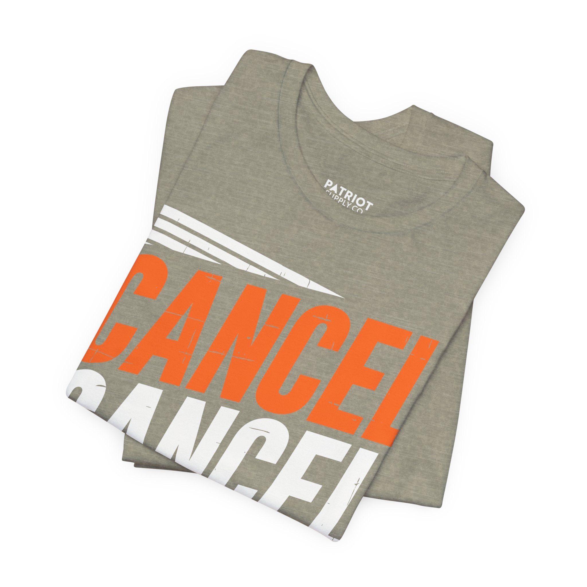 Cancel Culture Statement T-Shirt - Anti-Cancel Culture Conservative Tee | Free Speech Defense Apparel
