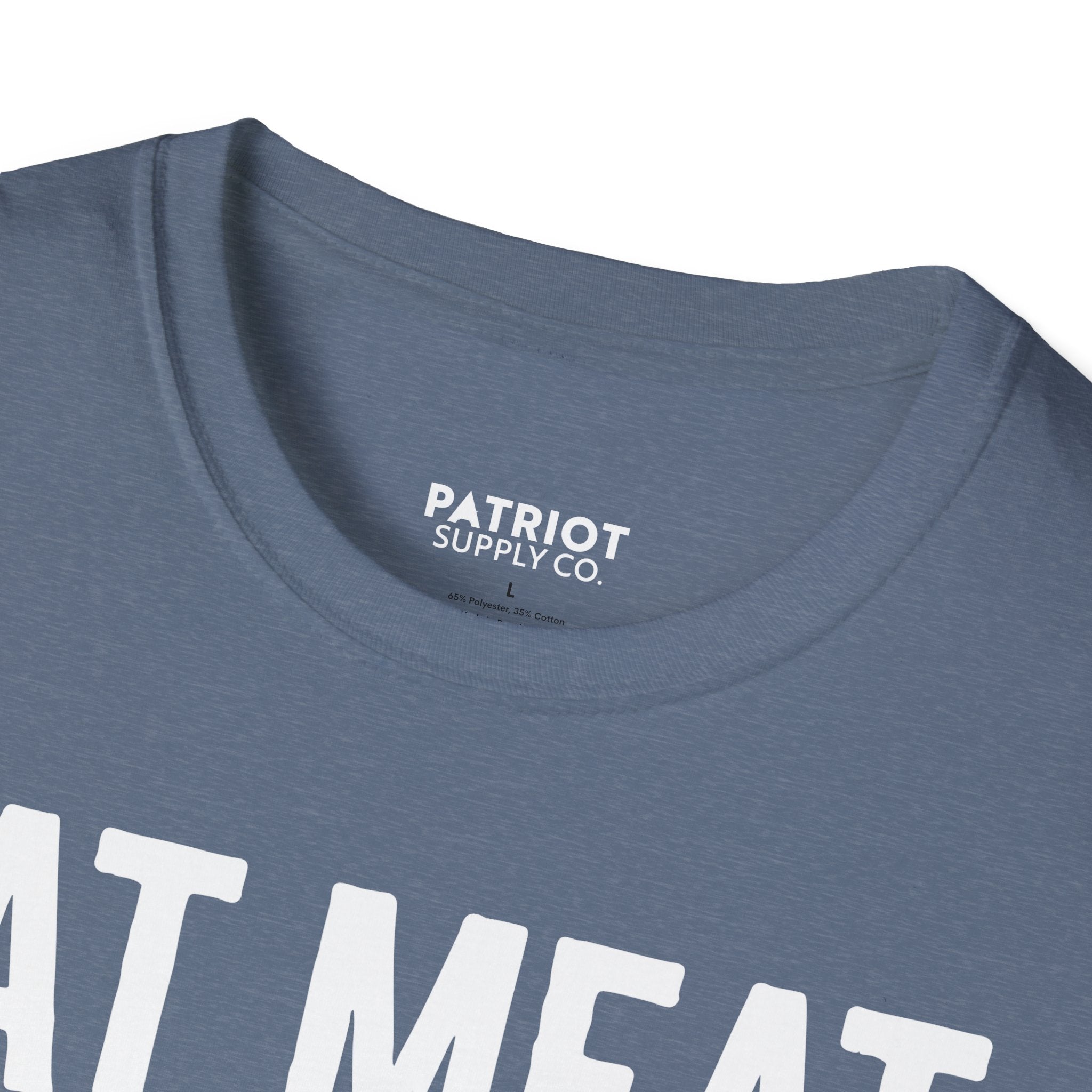 Eat Meat, Burn Coal, Stay Free - Conservative Freedom Statement T-Shirt