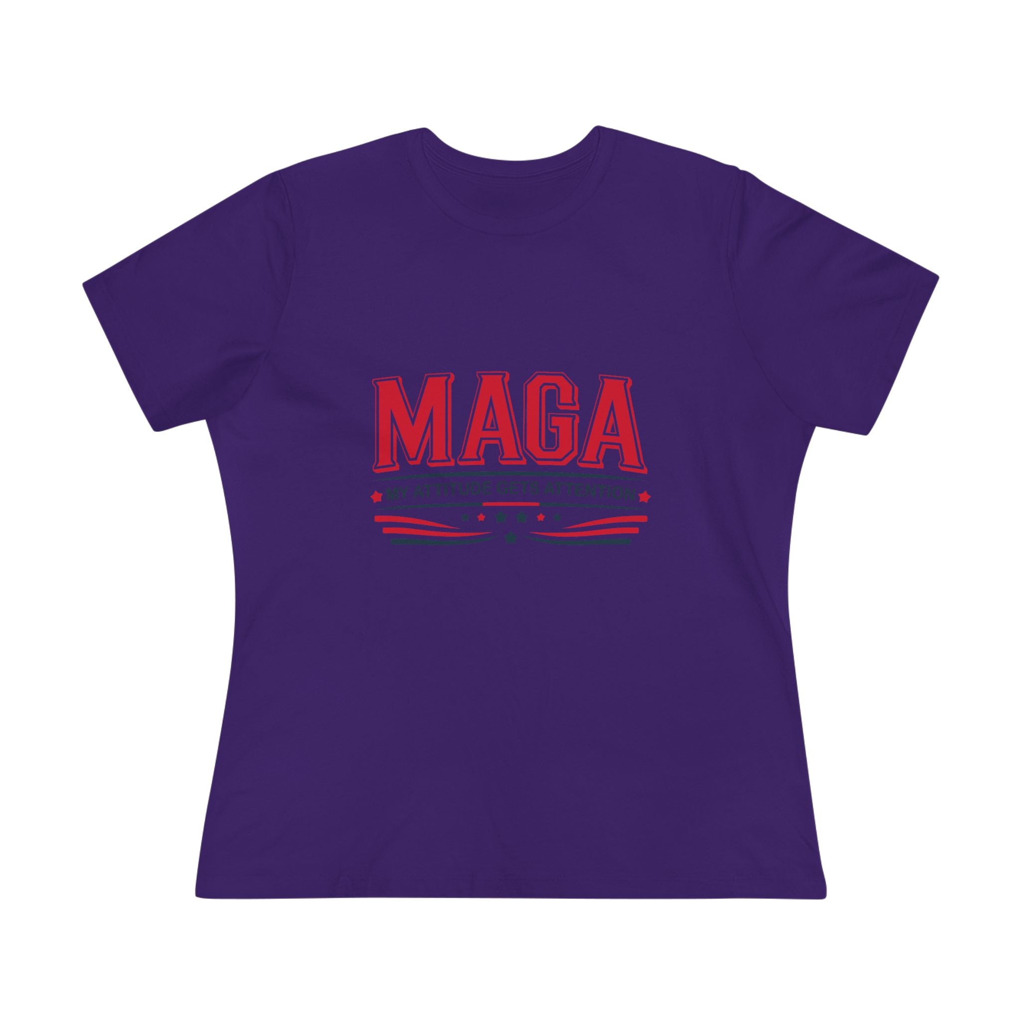 MAGA My Attitude Gets Attention Women&