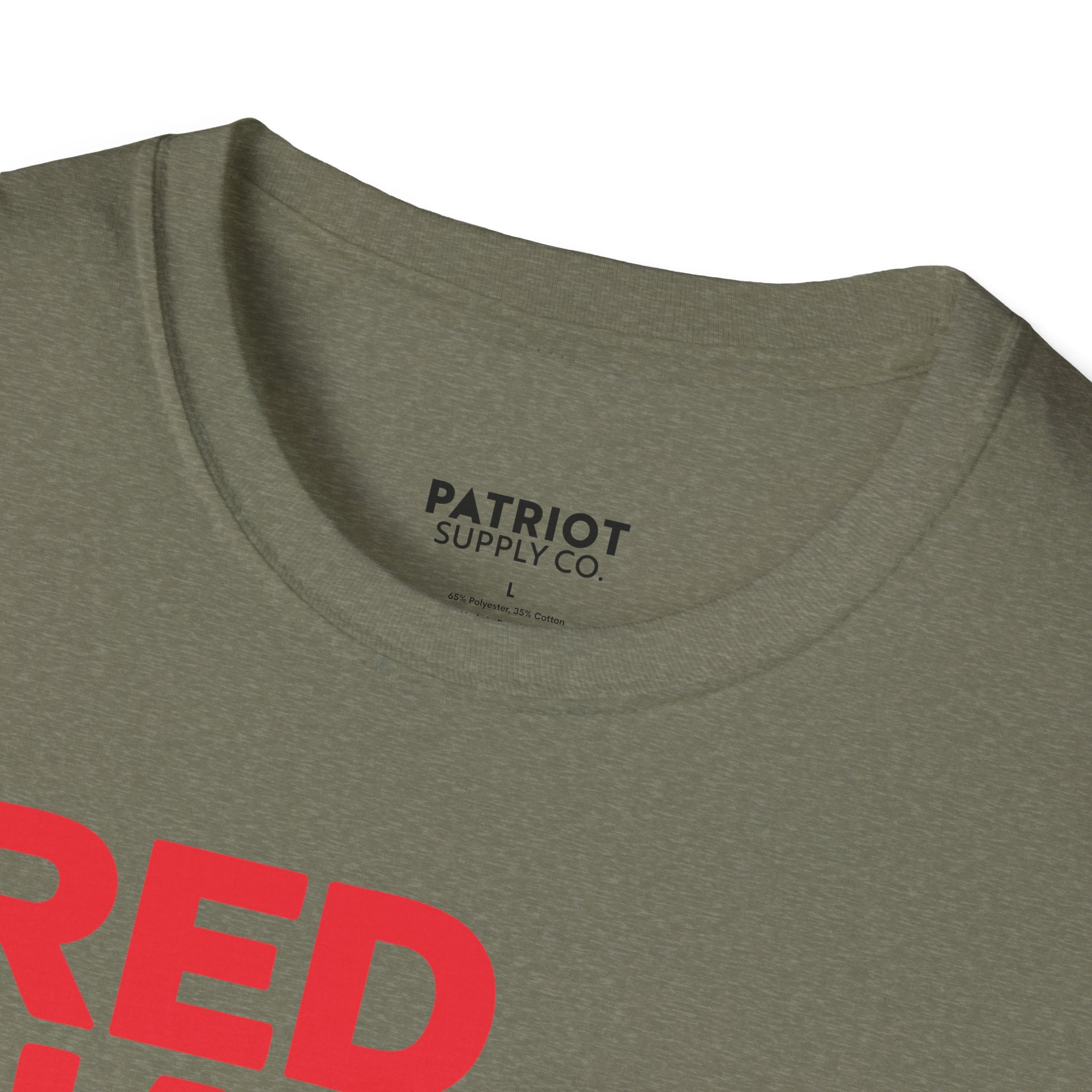Red Hats > Blue States - Conservative State Pride Statement T-Shirt
