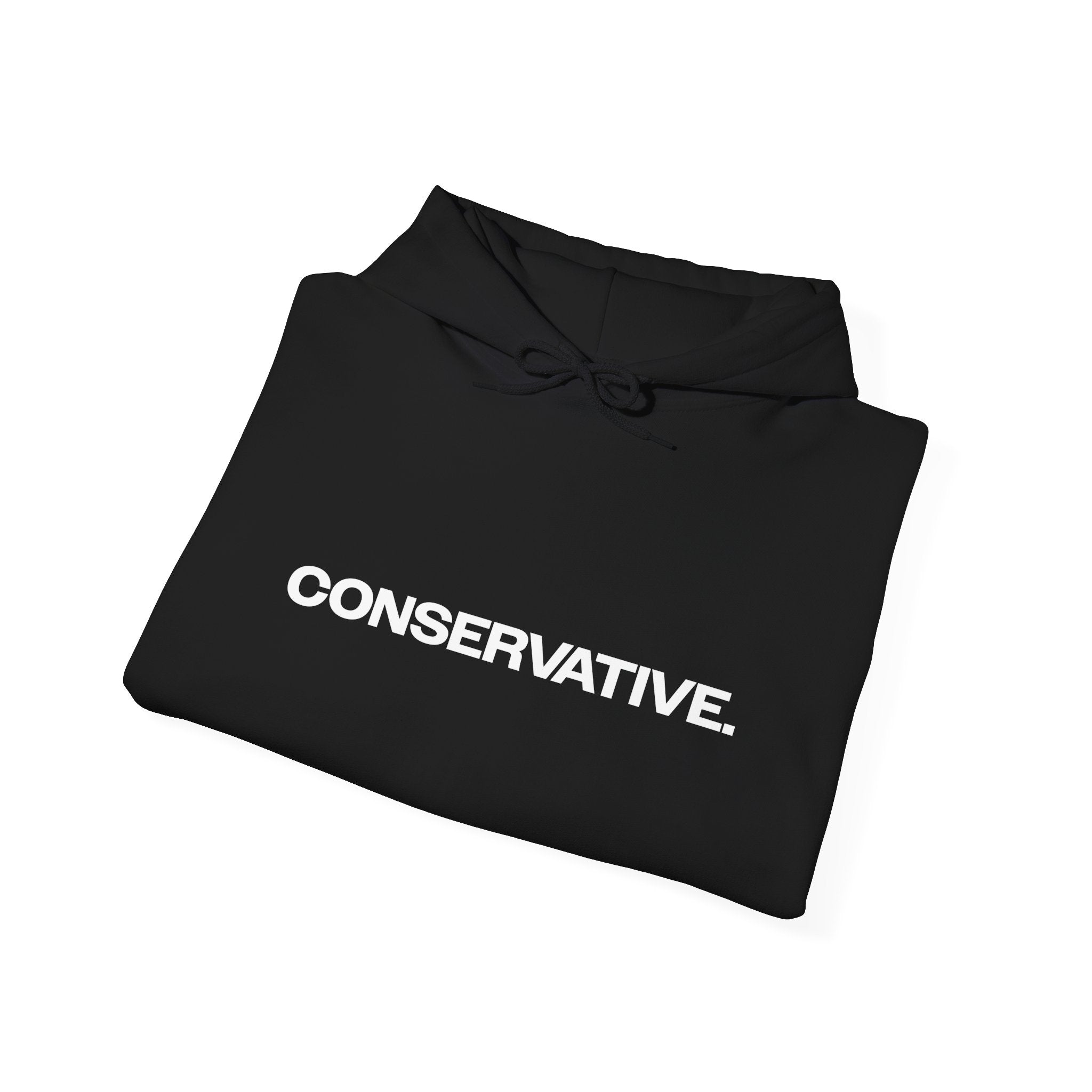 Conservative Message Hooded Sweatshirt - Patriotic Statement Comfort Wear