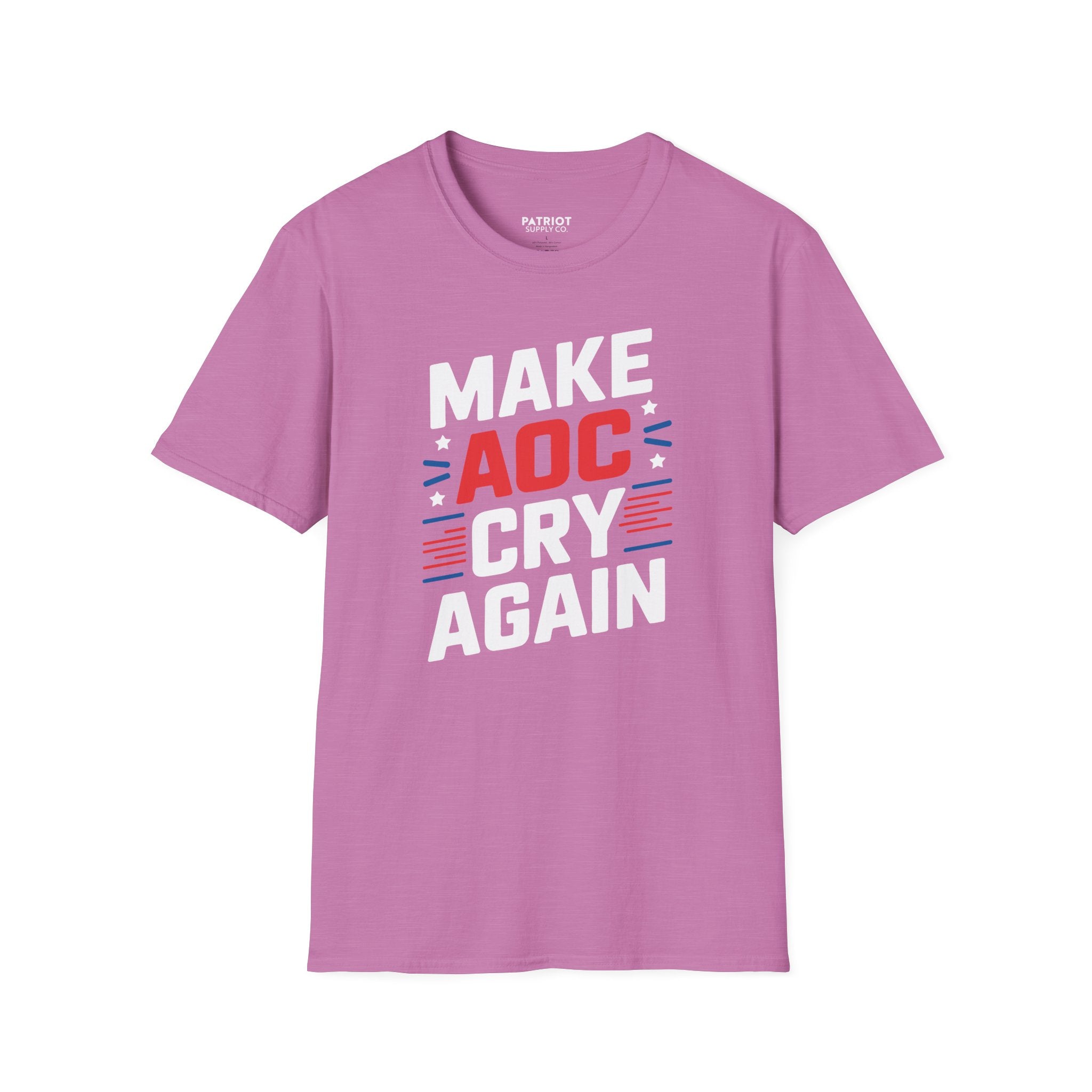 Make AOC Cry Again - Conservative Anti-Socialist Statement T-Shirt