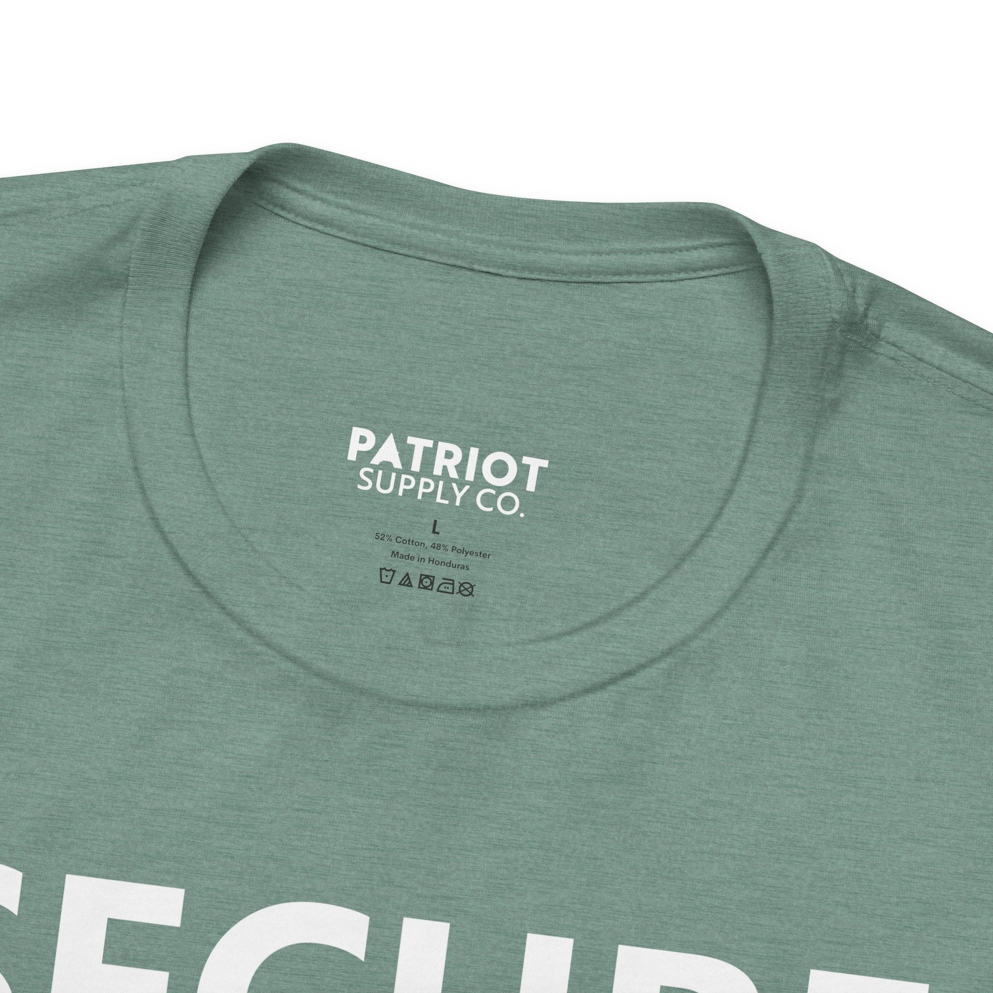 Secure Borders T-Shirt - Immigration Control Statement Tee | Conservative Border Security Apparel