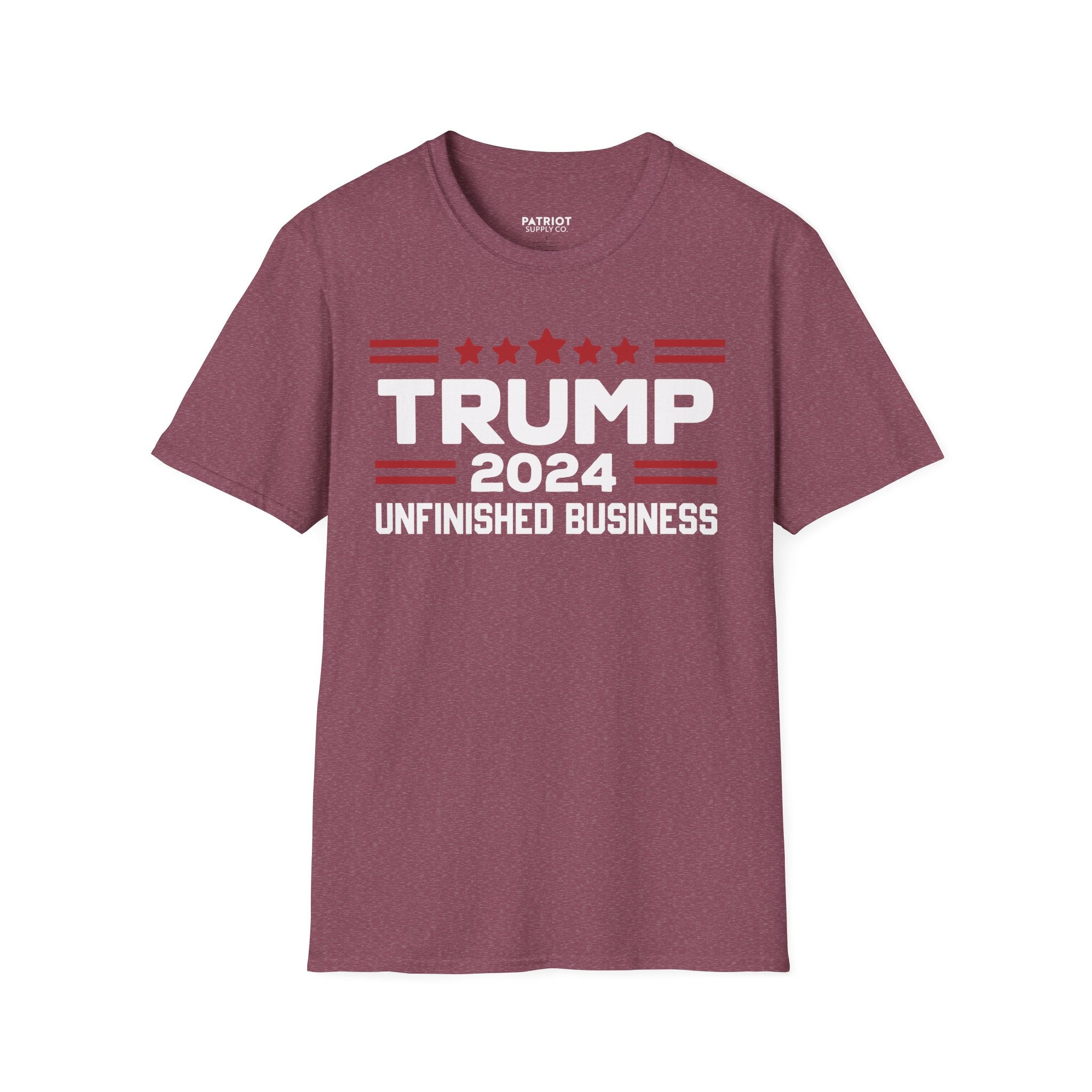 Trump 2024 Unfinished Business - Bold Political Statement T-Shirt