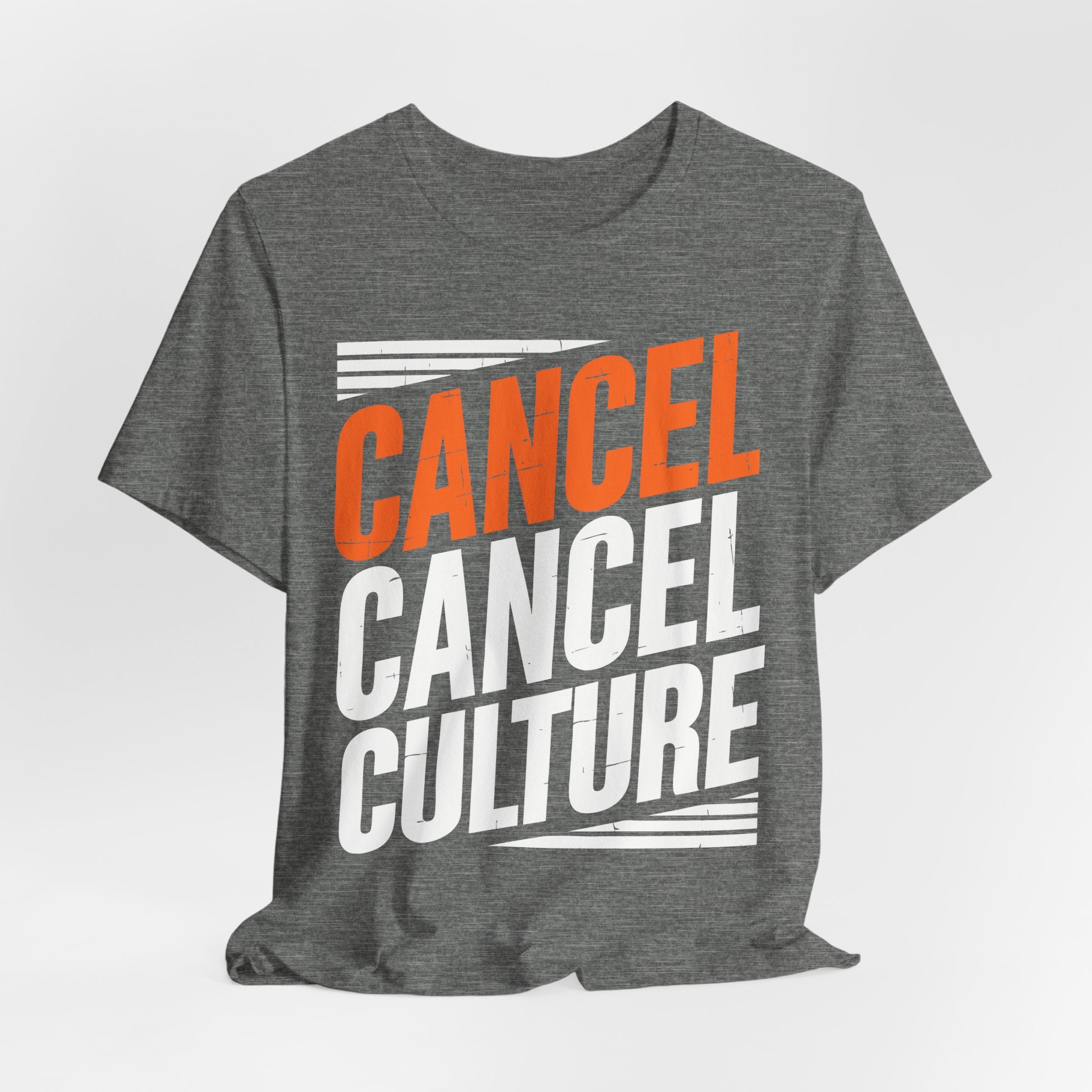 Cancel Culture Statement T-Shirt - Anti-Cancel Culture Conservative Tee | Free Speech Defense Apparel