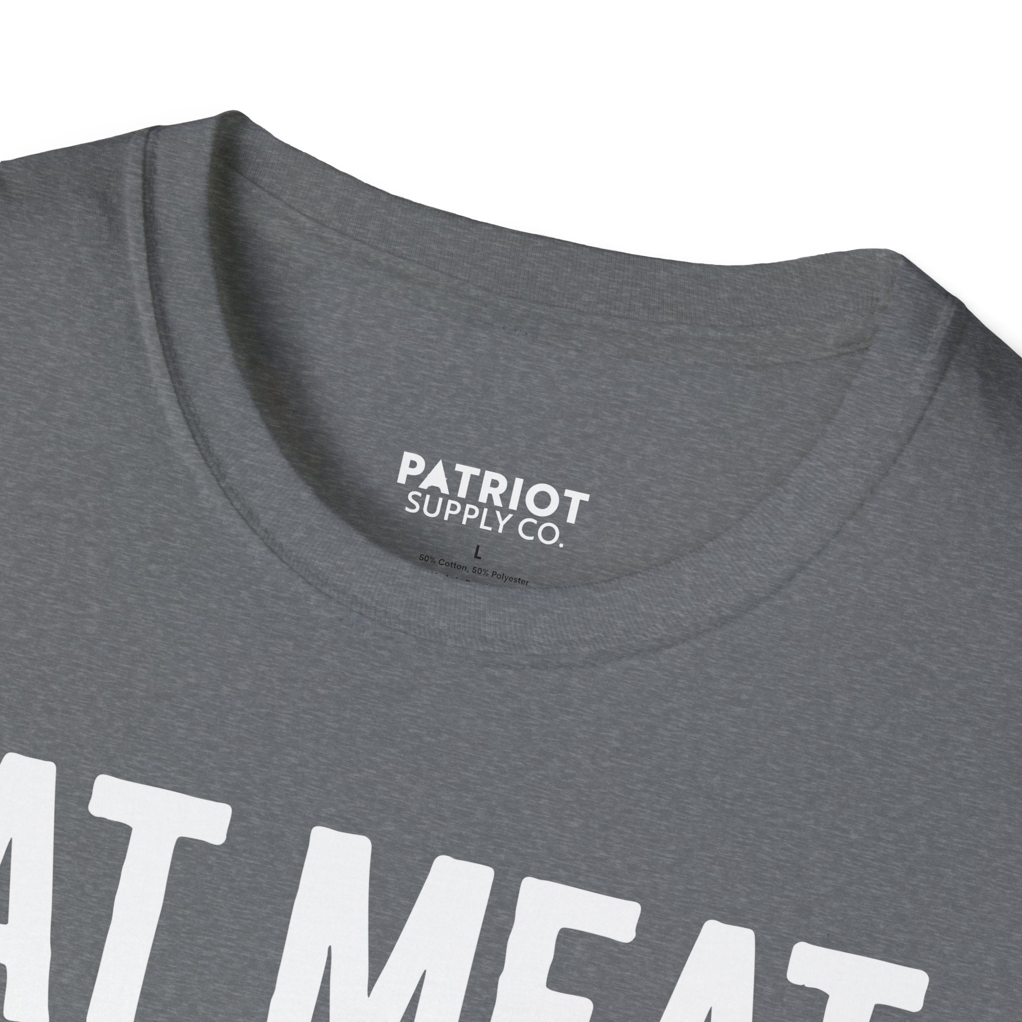 Eat Meat, Burn Coal, Stay Free - Conservative Freedom Statement T-Shirt