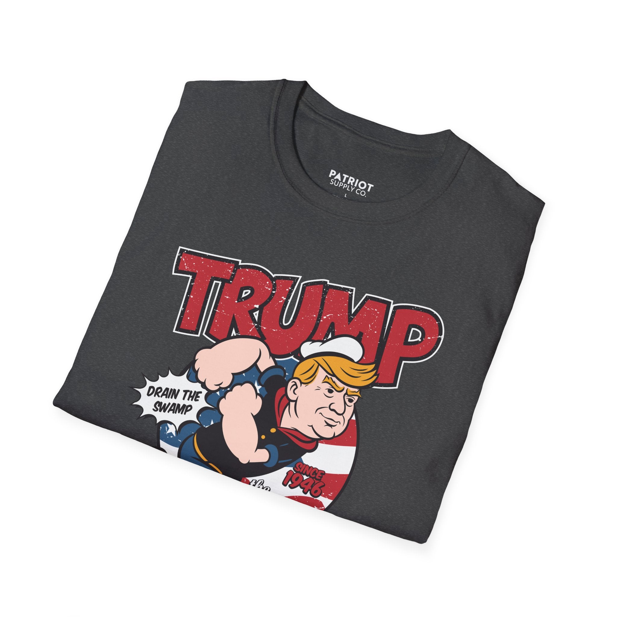 Trump Patriot Man - Conservative American Hero Statement T-Shirt