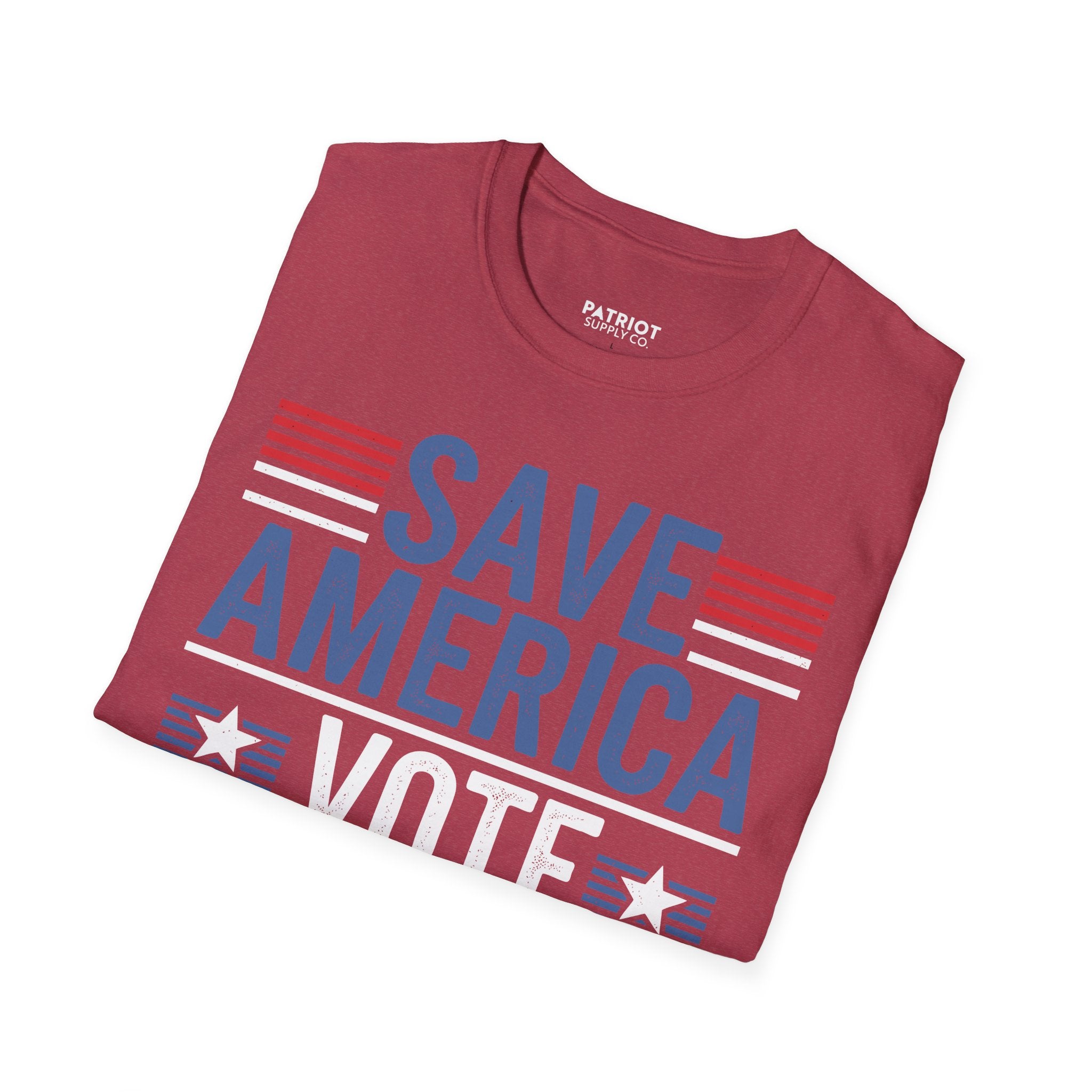 Save America Vote Conservative - Patriotic Election Statement T-Shirt