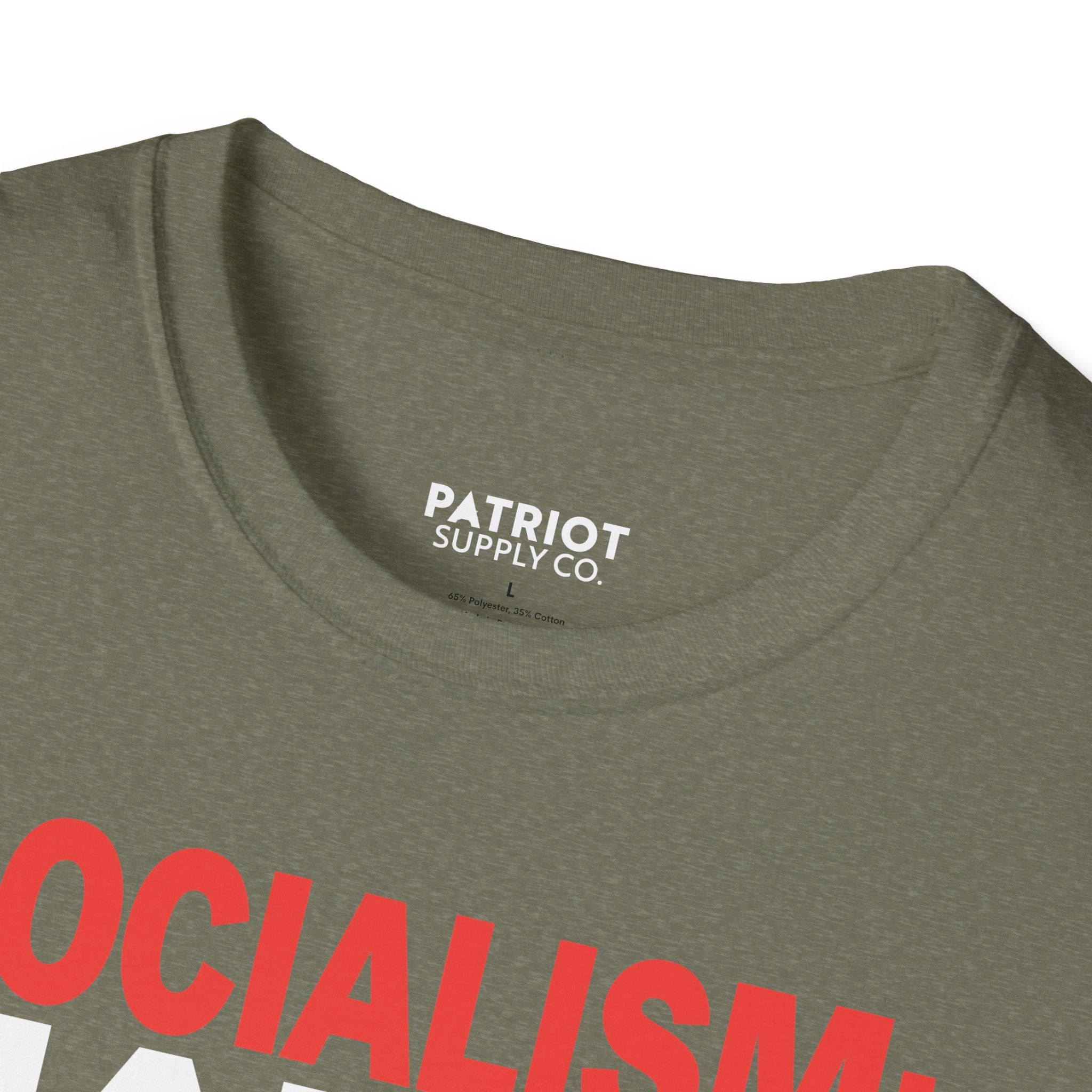 Socialism: Making Everyone Equally Miserable - Conservative Anti-Socialist Statement T-Shirt