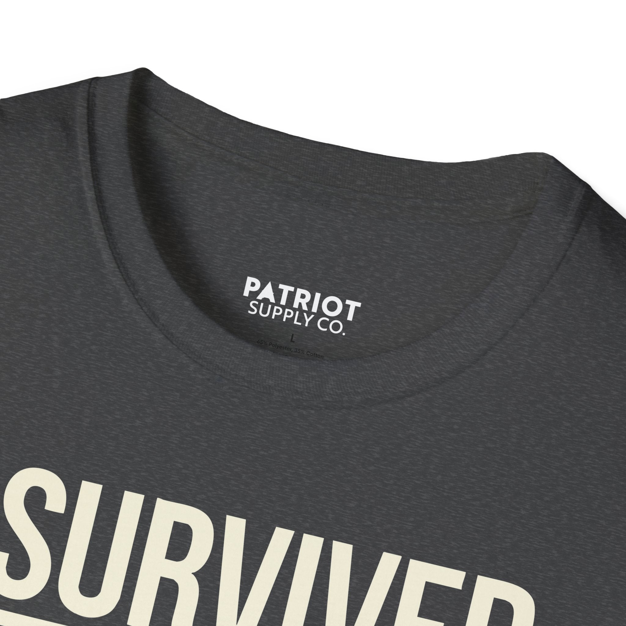 I Survived the Liberal Agenda - Conservative Victory Statement T-Shirt