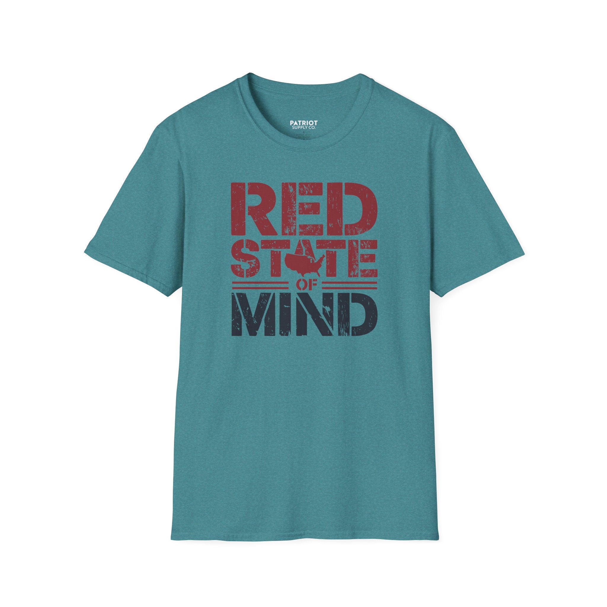 Red State of Mind - Conservative Pride Statement T-Shirt