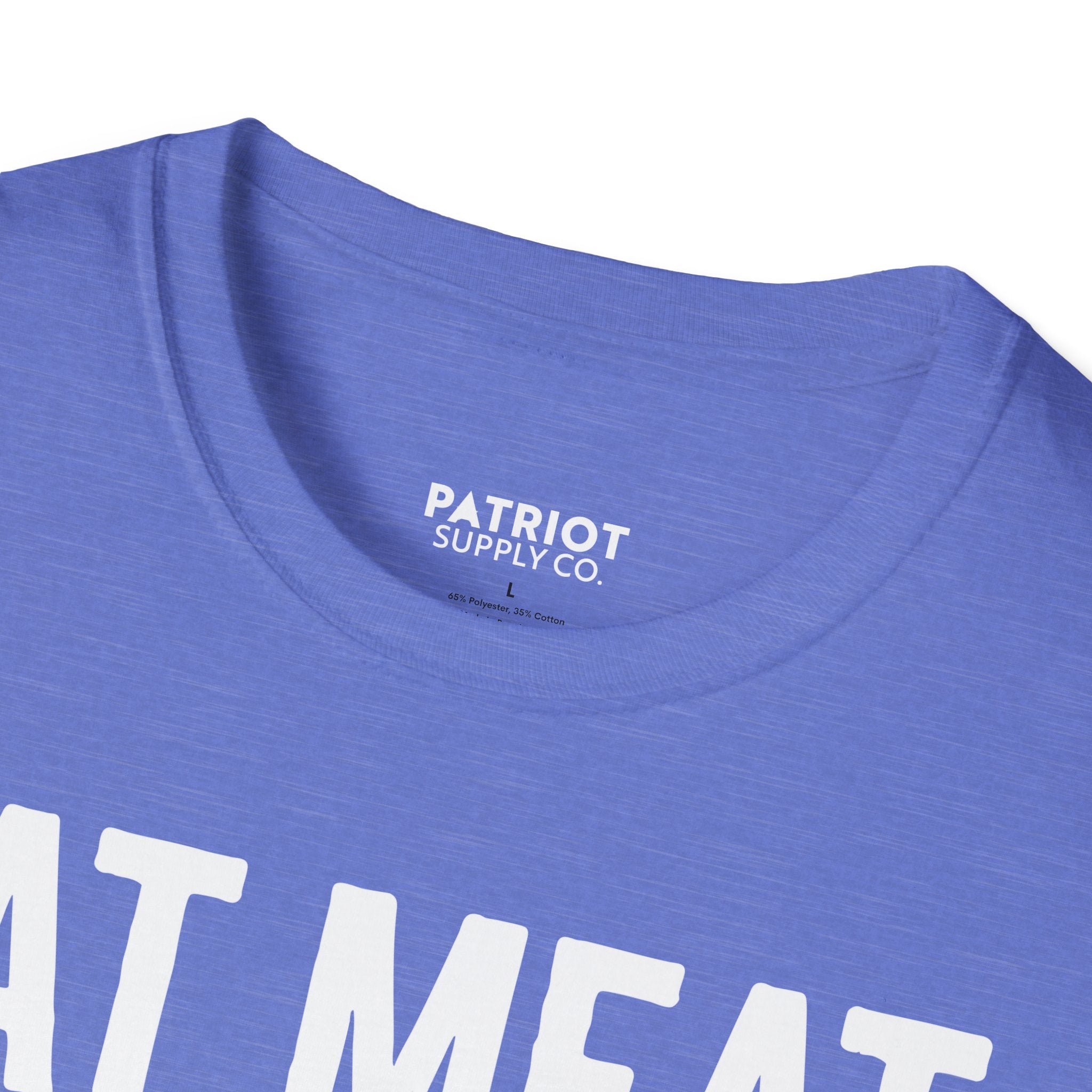 Eat Meat, Burn Coal, Stay Free - Conservative Freedom Statement T-Shirt
