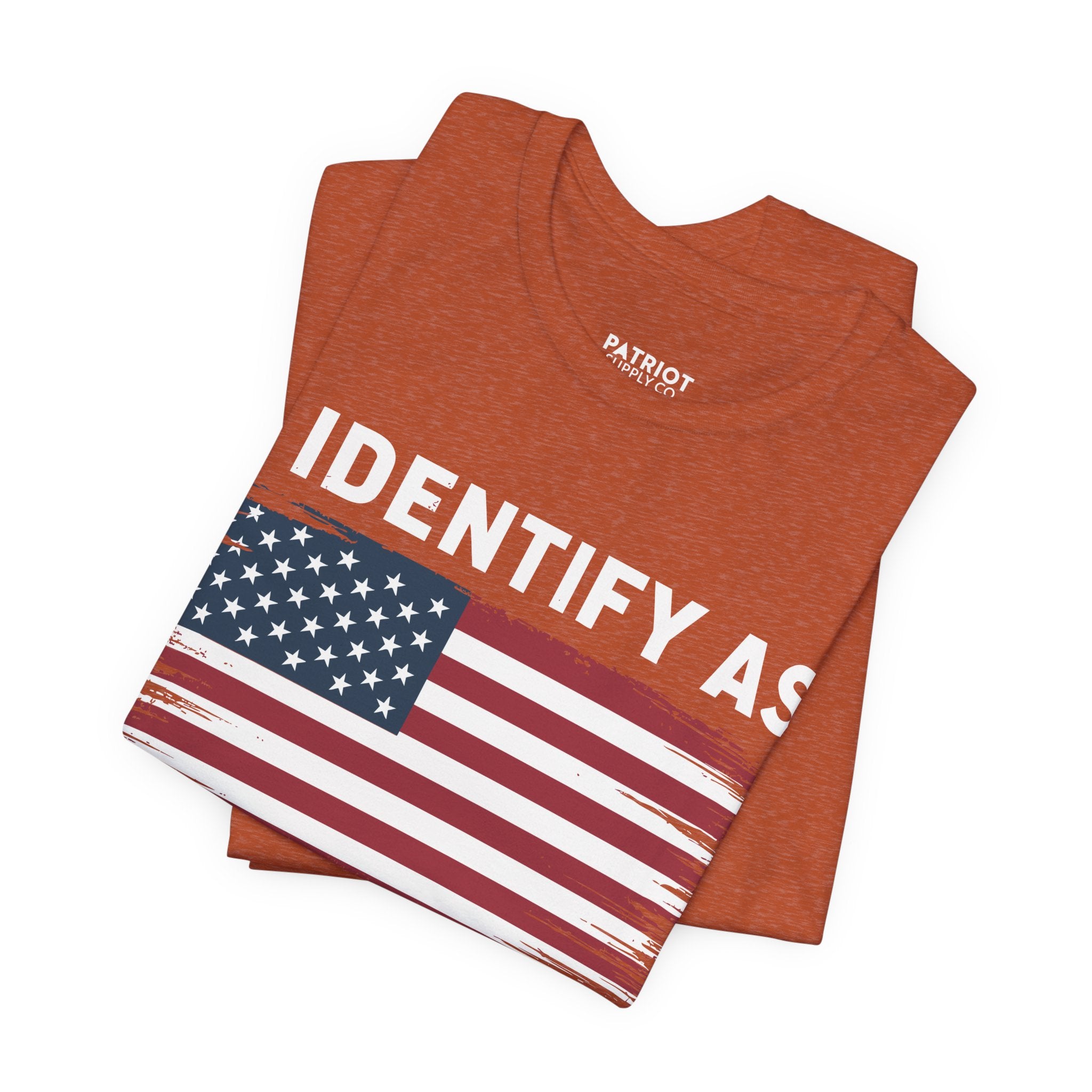 I Identify as Ultra MAGA T-Shirt - Conservative Identity Statement Tee | Patriotic Political Pride Apparel