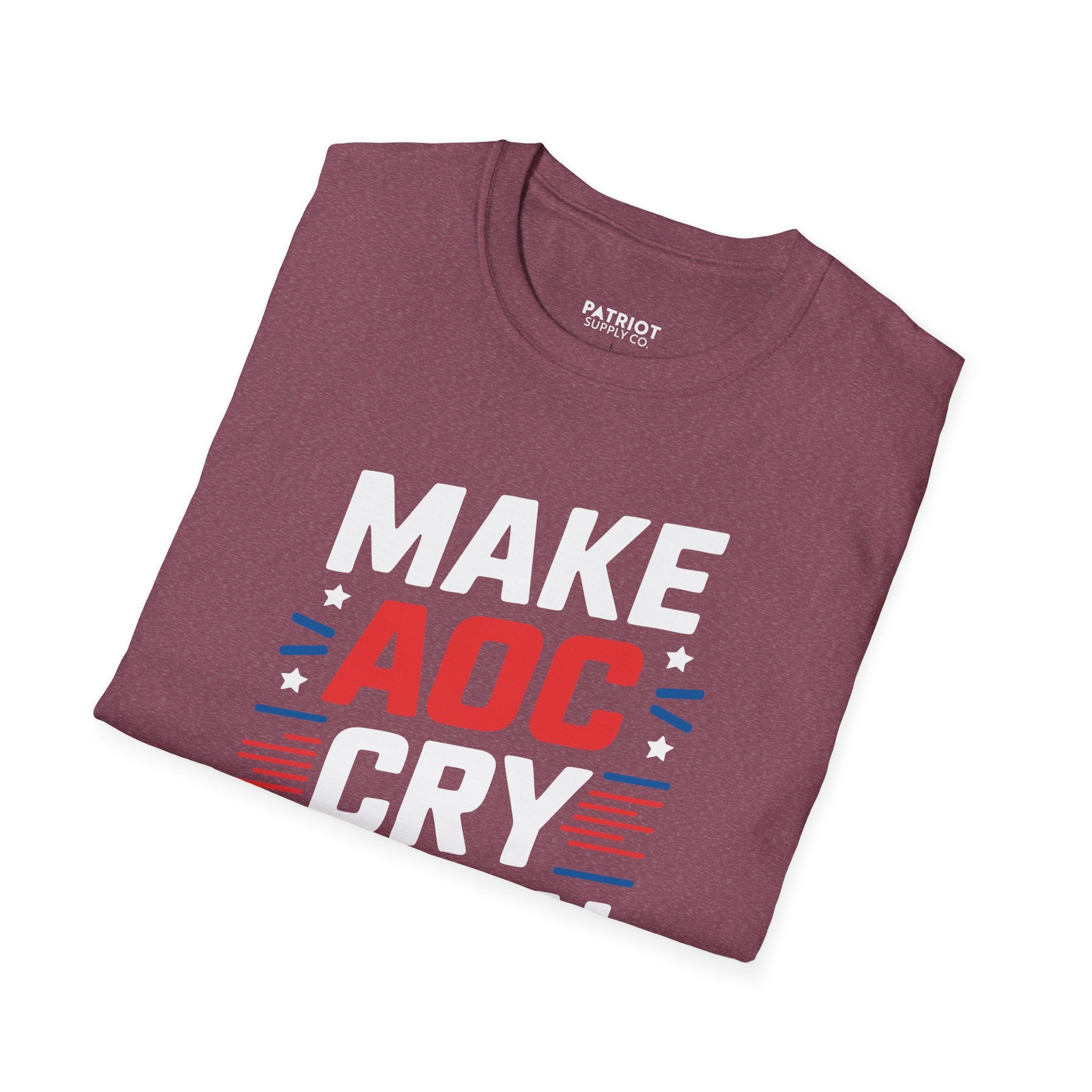 Make AOC Cry Again - Conservative Anti-Socialist Statement T-Shirt