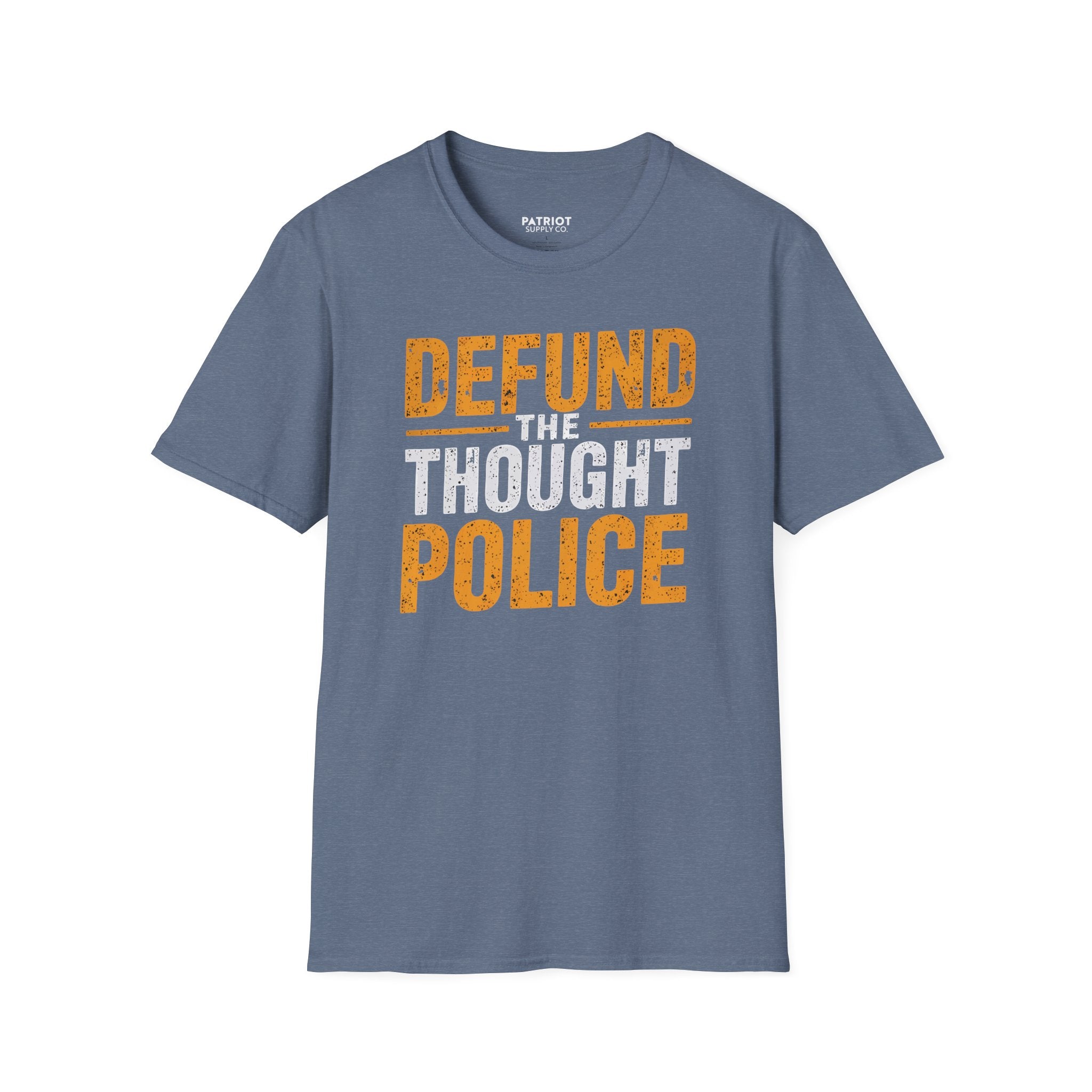 Defund the Thought Police - Conservative Free Speech Statement T-Shirt