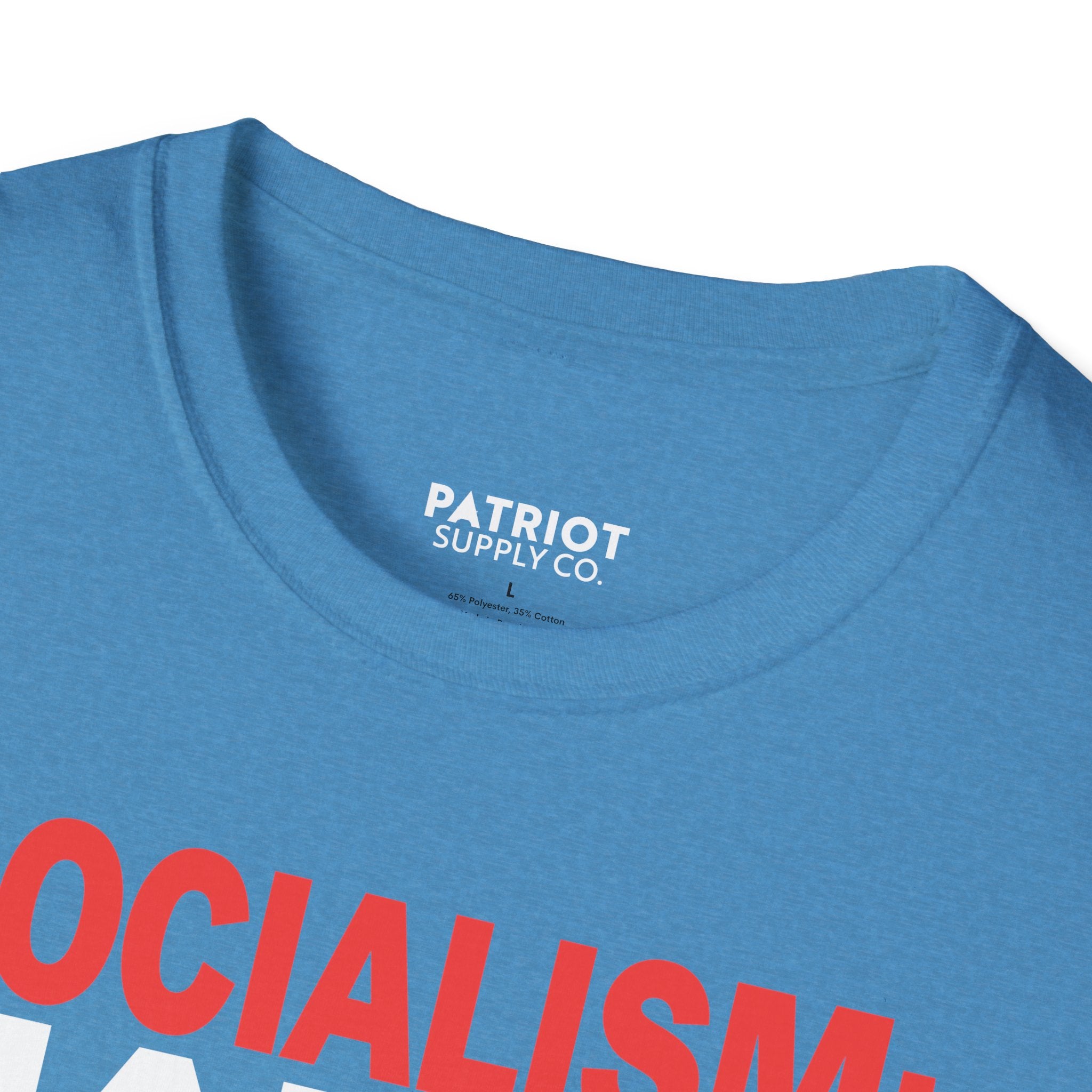 Socialism: Making Everyone Equally Miserable - Conservative Anti-Socialist Statement T-Shirt
