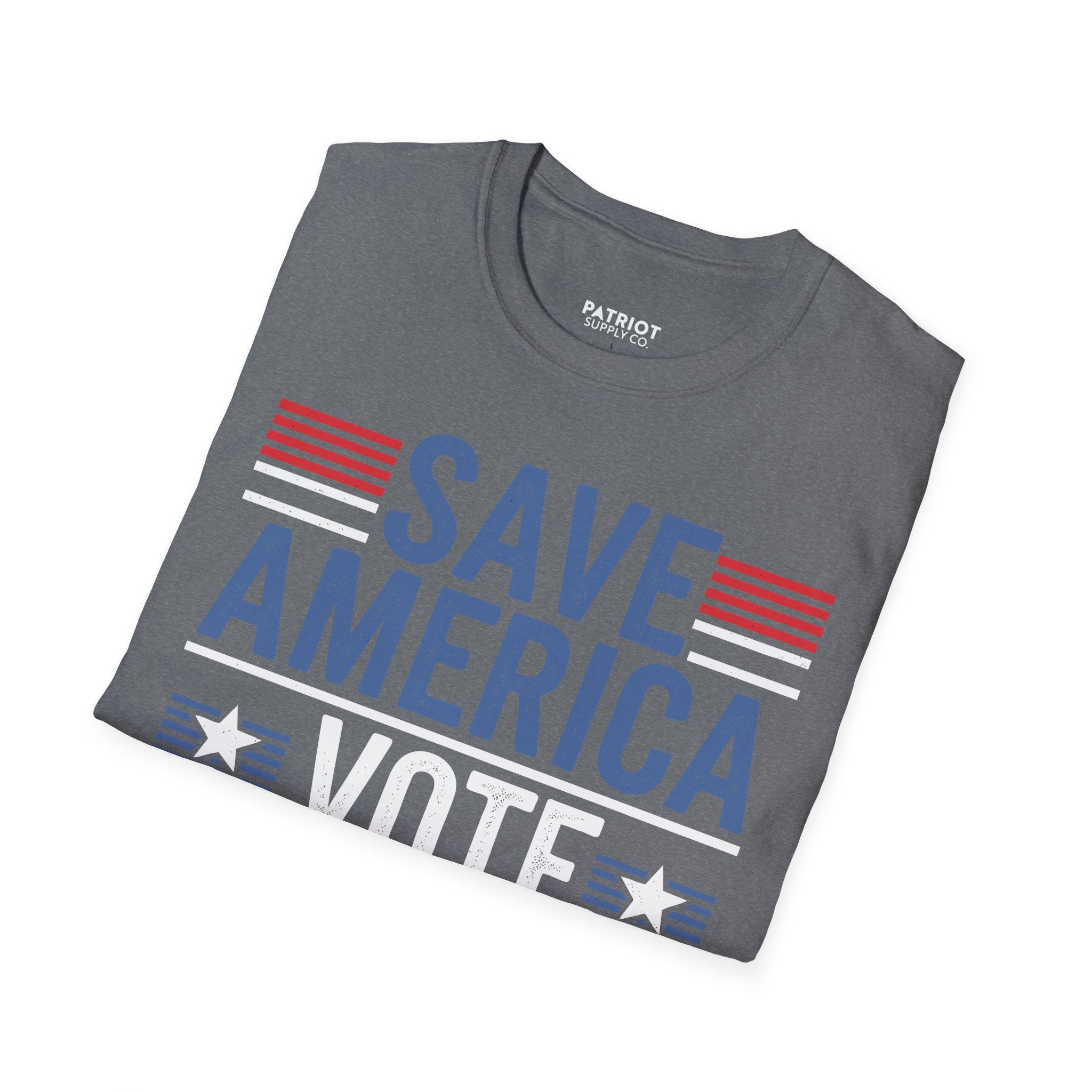 Save America Vote Conservative - Patriotic Election Statement T-Shirt