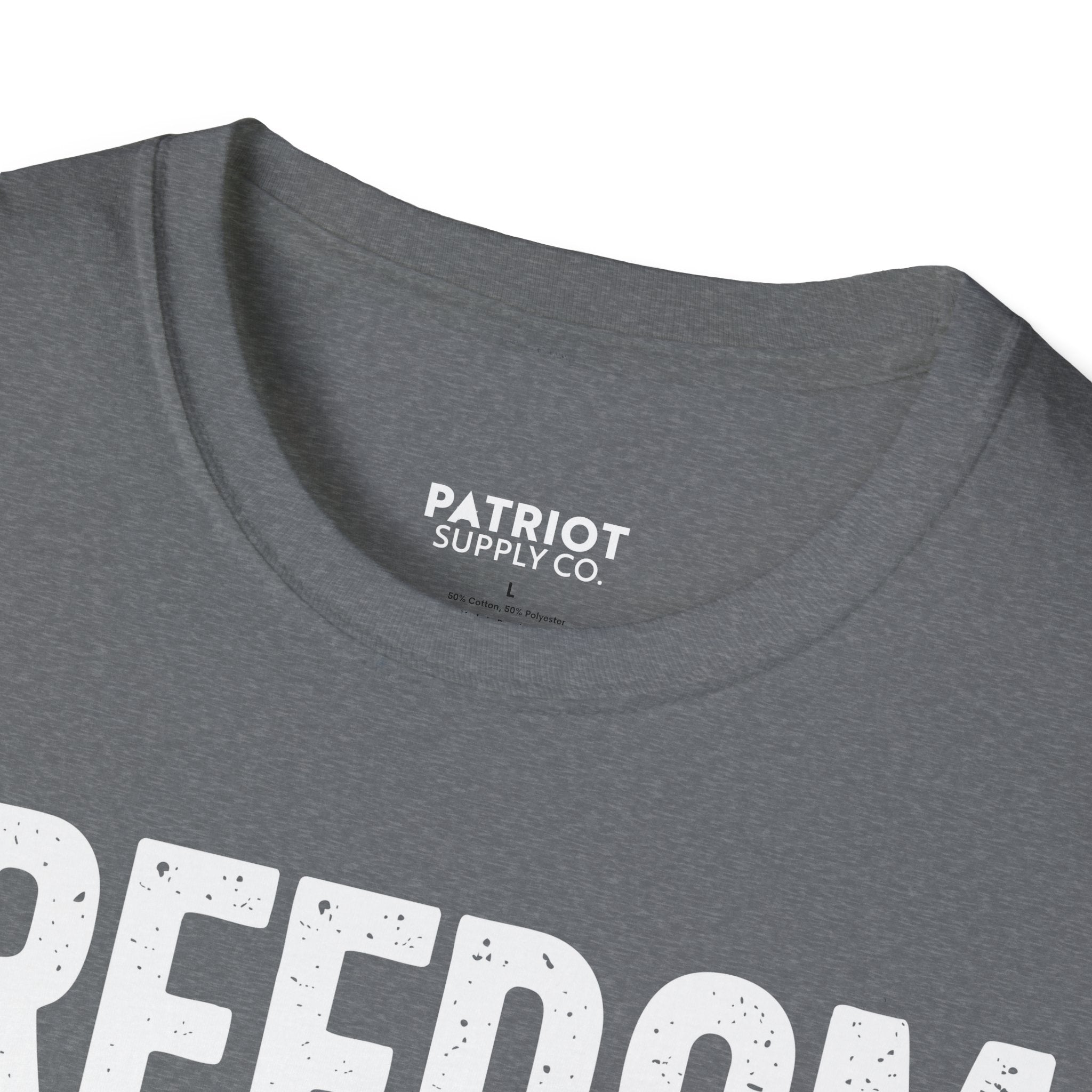 Freedom Over Faucets - Conservative Statement T-Shirt for Constitutional Rights
