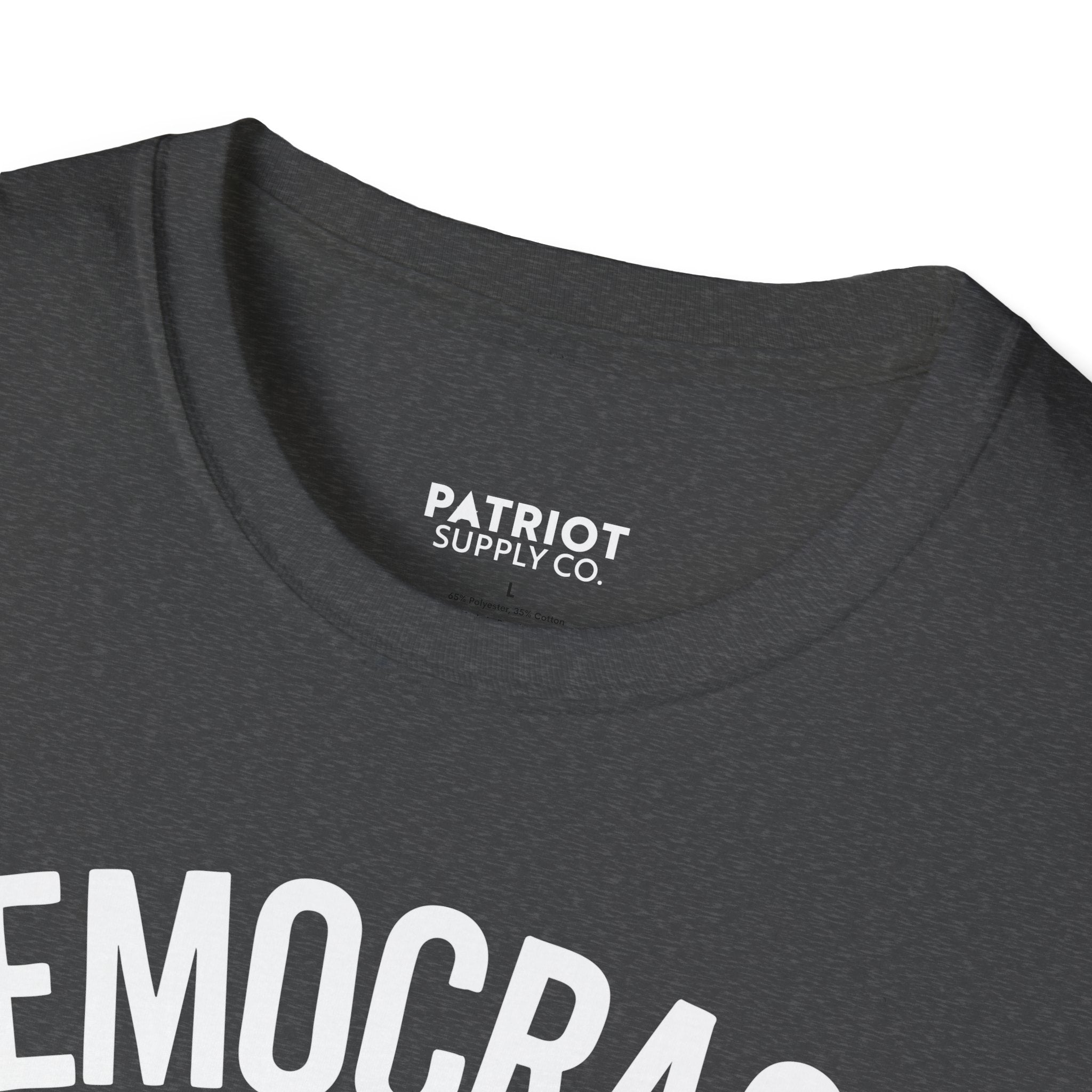 Democracy Dies In Darkness - Conservative Truth and Transparency T-Shirt