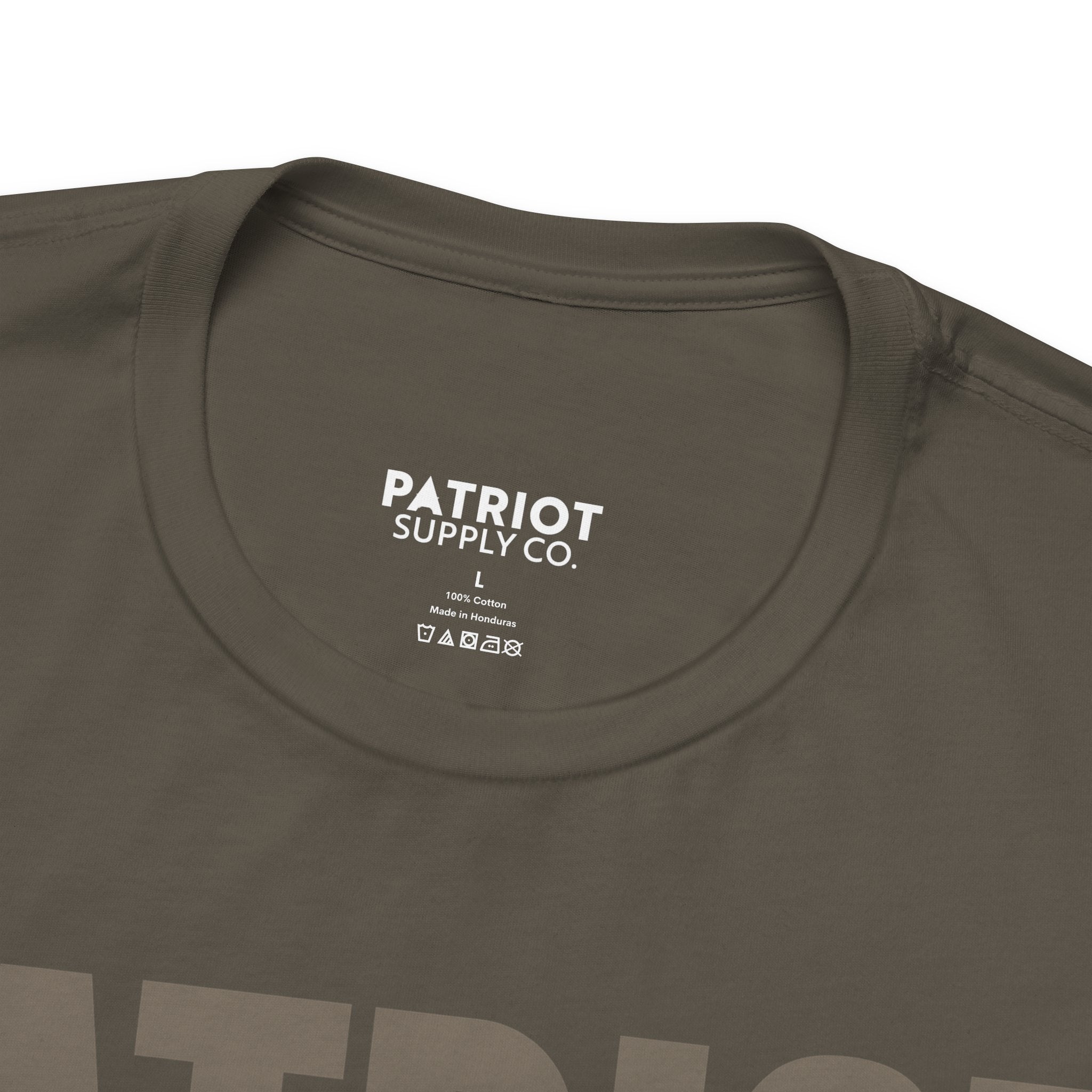 Patriot Warrior Protector Believer - Premium Conservative Patriot Statement T-Shirt
