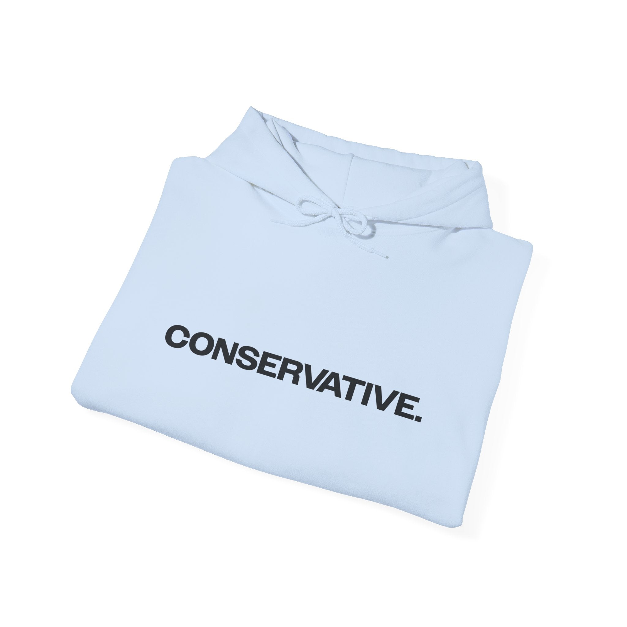 Conservative Message Hooded Sweatshirt - Patriotic Statement Comfort Wear