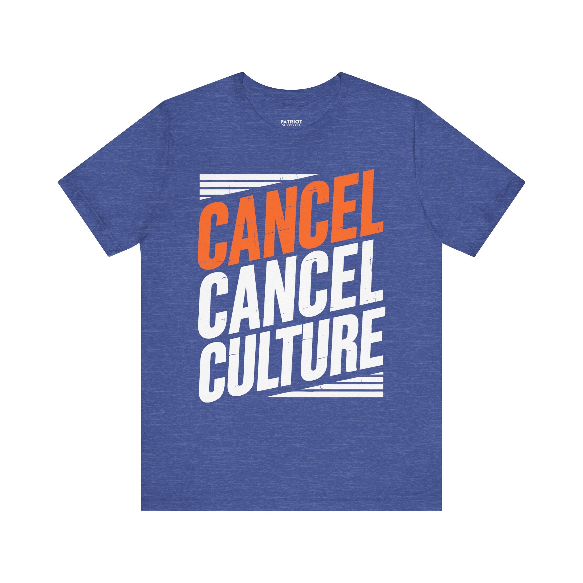 Cancel Culture Statement T-Shirt - Anti-Cancel Culture Conservative Tee | Free Speech Defense Apparel