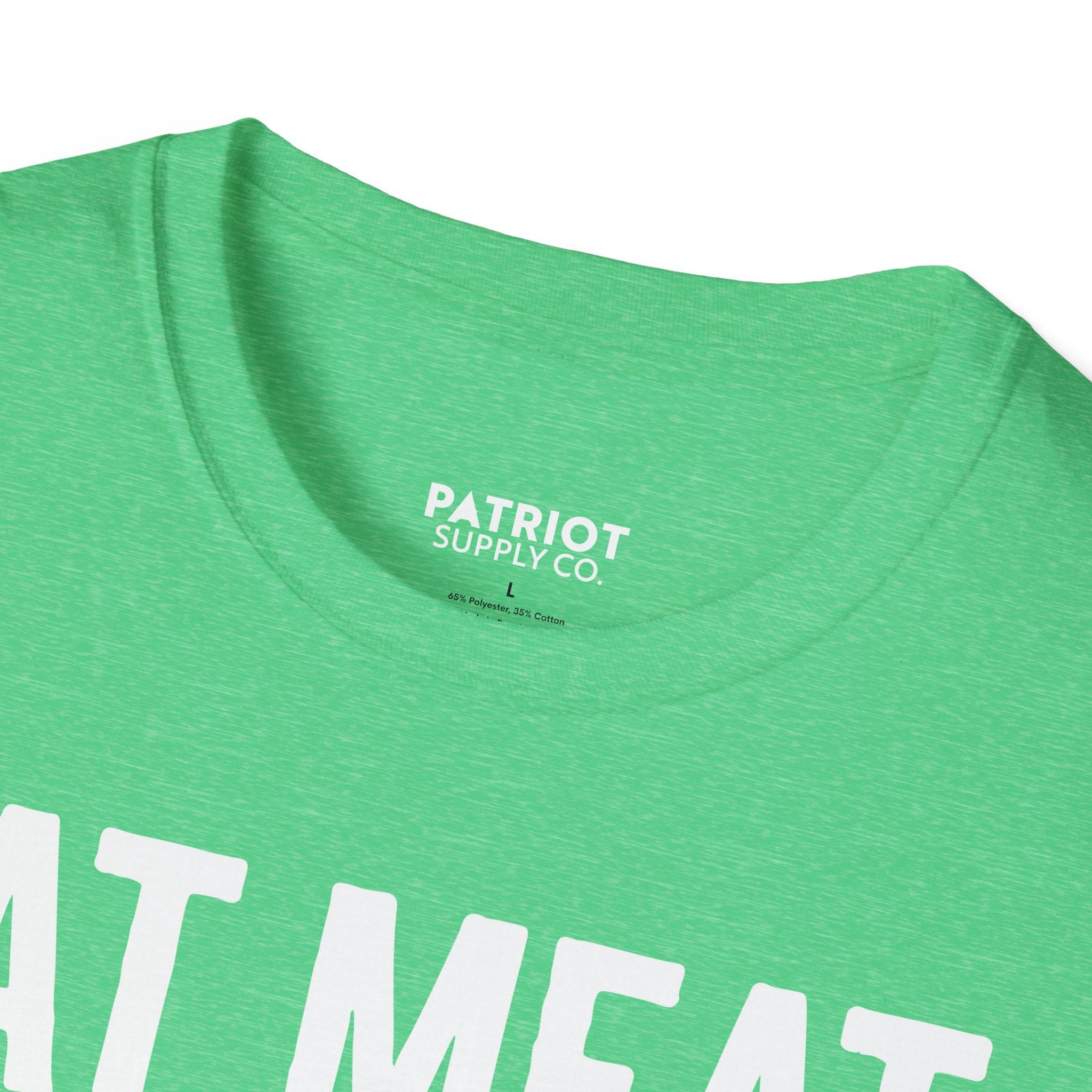 Eat Meat, Burn Coal, Stay Free - Conservative Freedom Statement T-Shirt