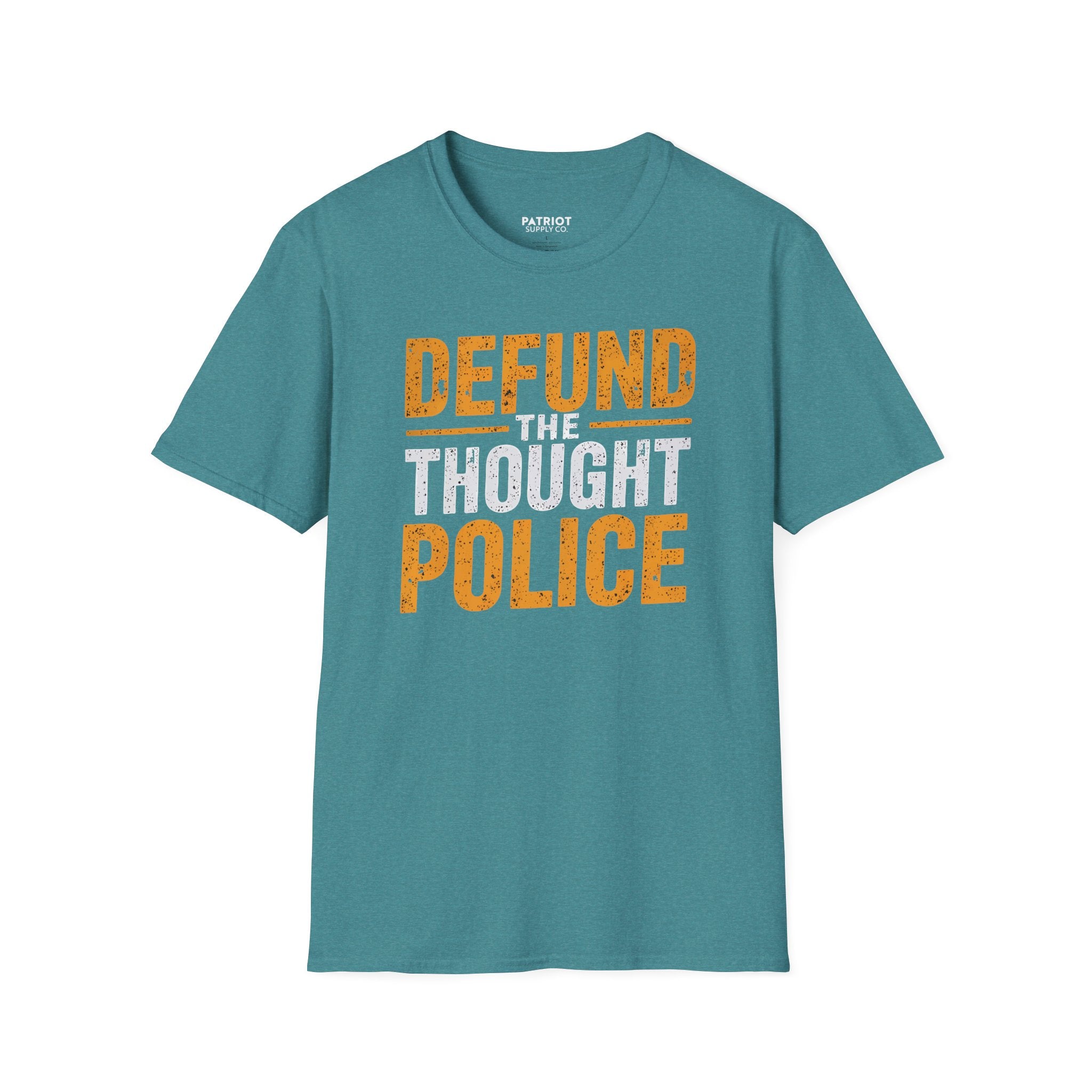 Defund the Thought Police - Conservative Free Speech Statement T-Shirt