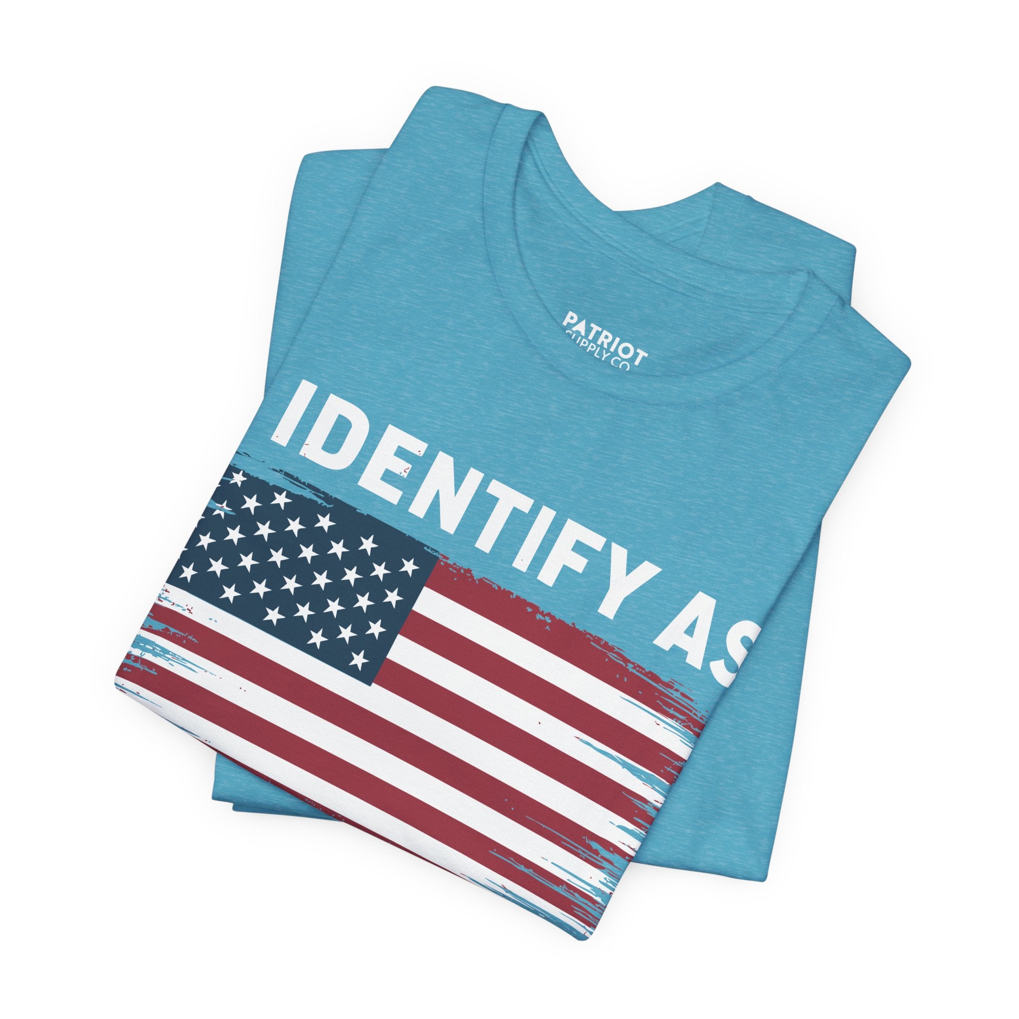 I Identify as Ultra MAGA T-Shirt - Conservative Identity Statement Tee | Patriotic Political Pride Apparel