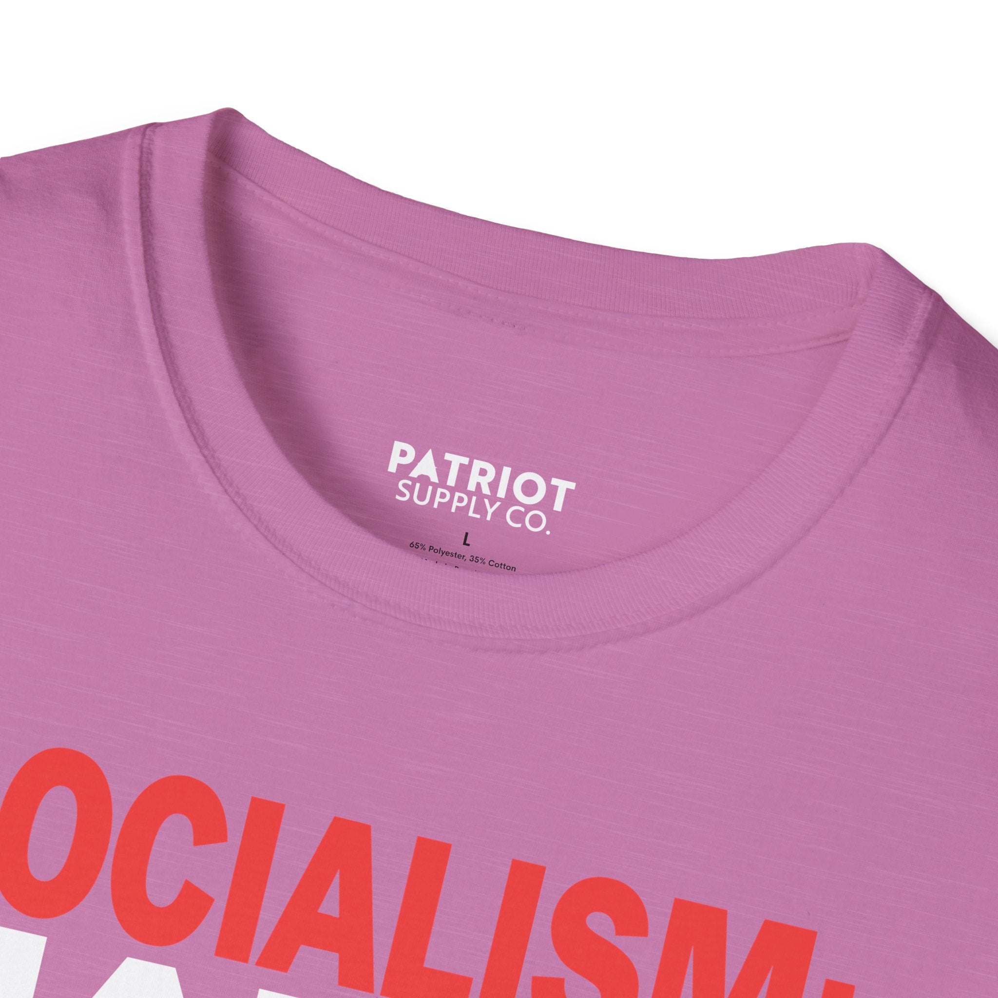 Socialism: Making Everyone Equally Miserable - Conservative Anti-Socialist Statement T-Shirt