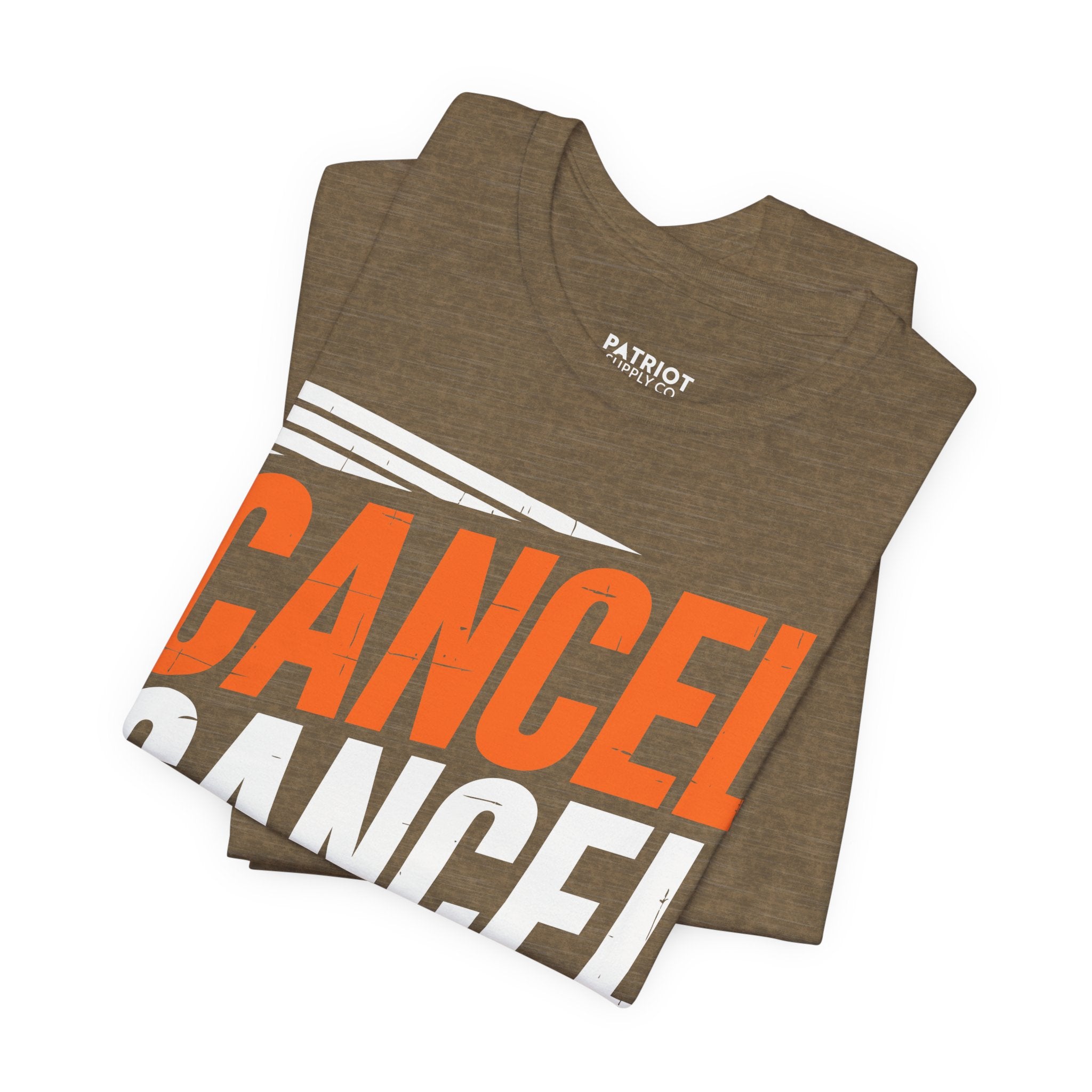 Cancel Culture Statement T-Shirt - Anti-Cancel Culture Conservative Tee | Free Speech Defense Apparel