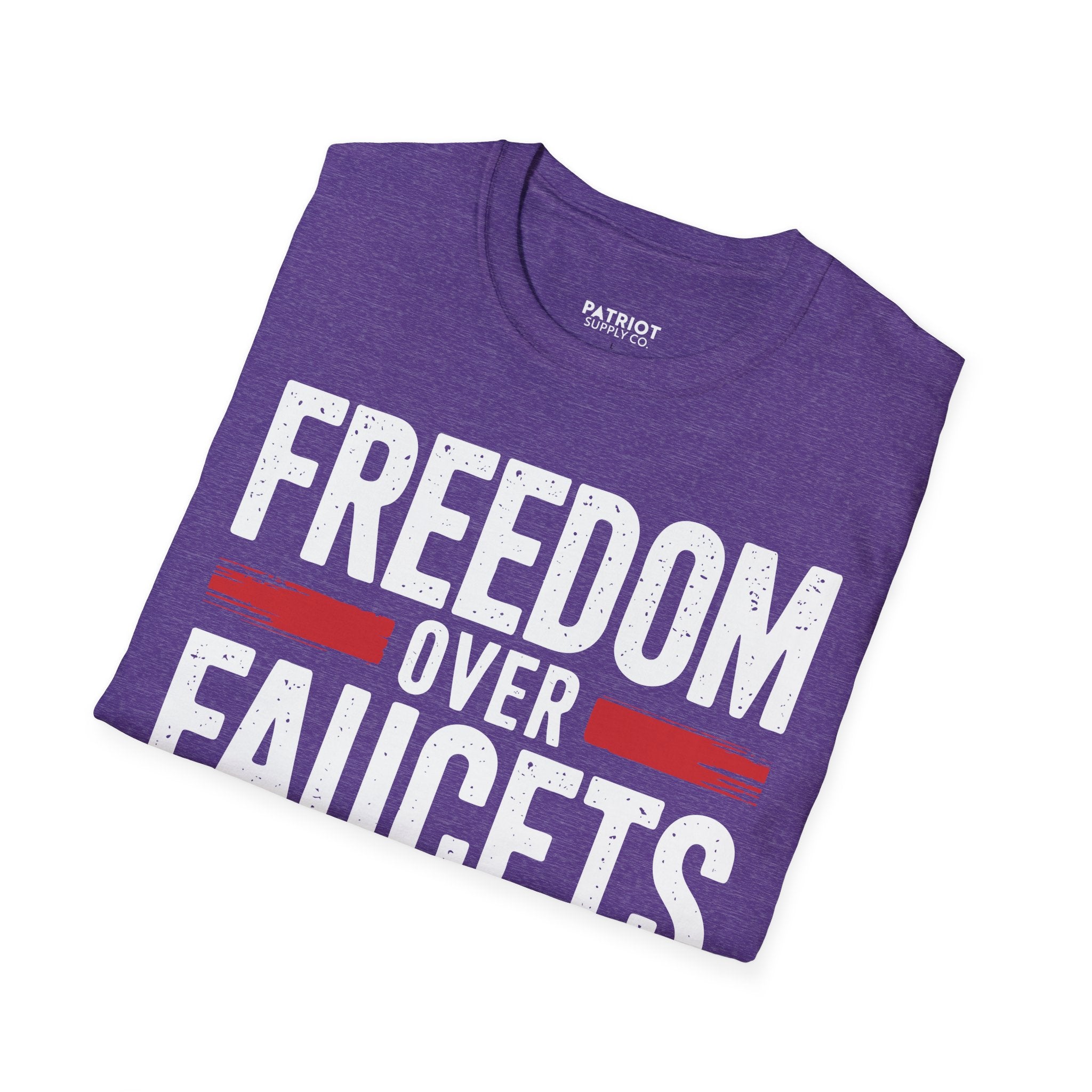 Freedom Over Faucets - Conservative Statement T-Shirt for Constitutional Rights